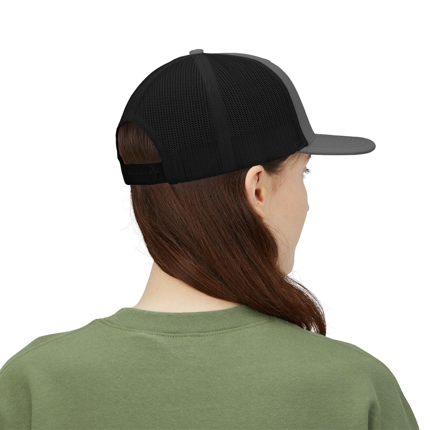 Dogtown Old school lettering Snapback Trucker Cap (Embroidery) Printify