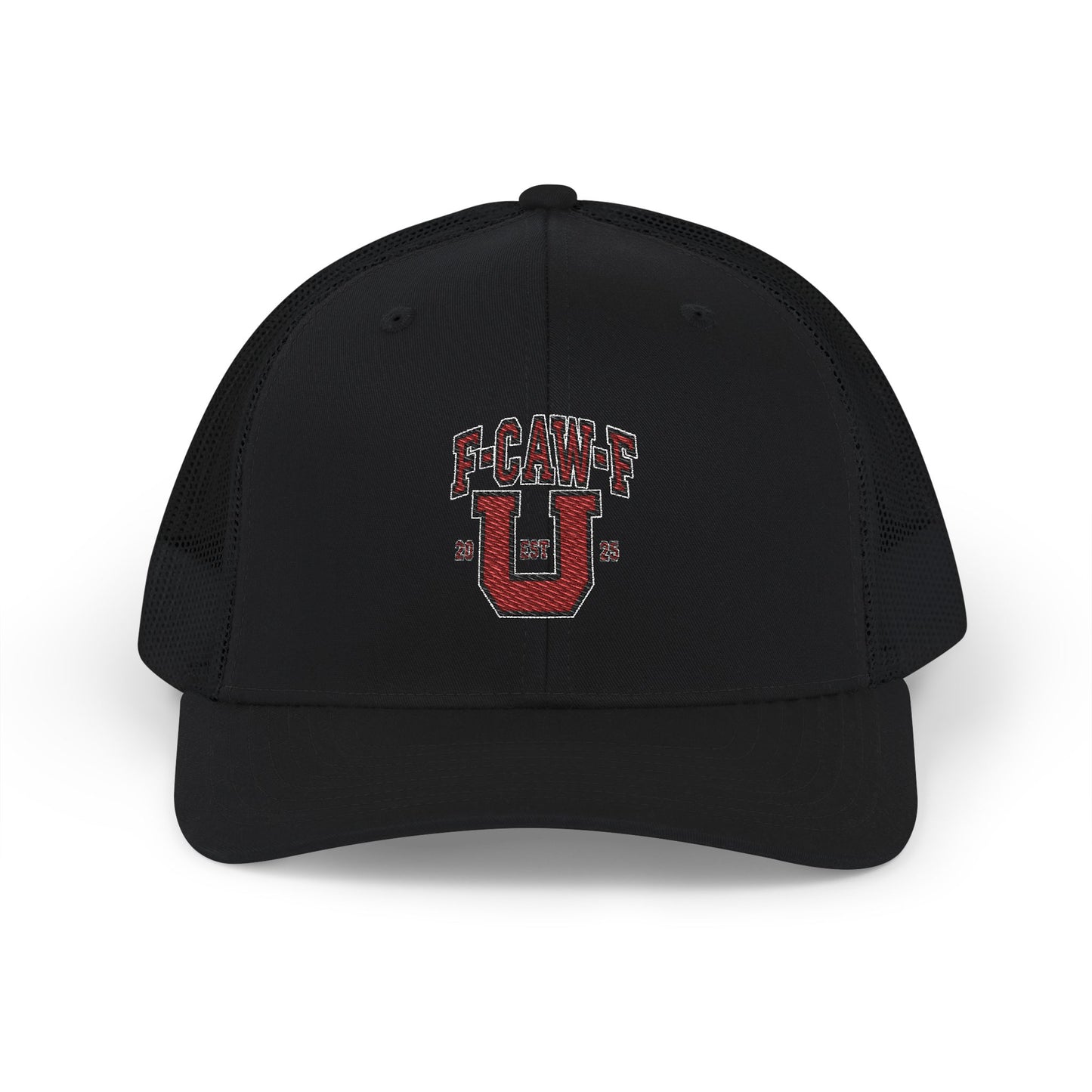 F-CAW-F U Snapback Trucker Cap (Embroidery) Printify