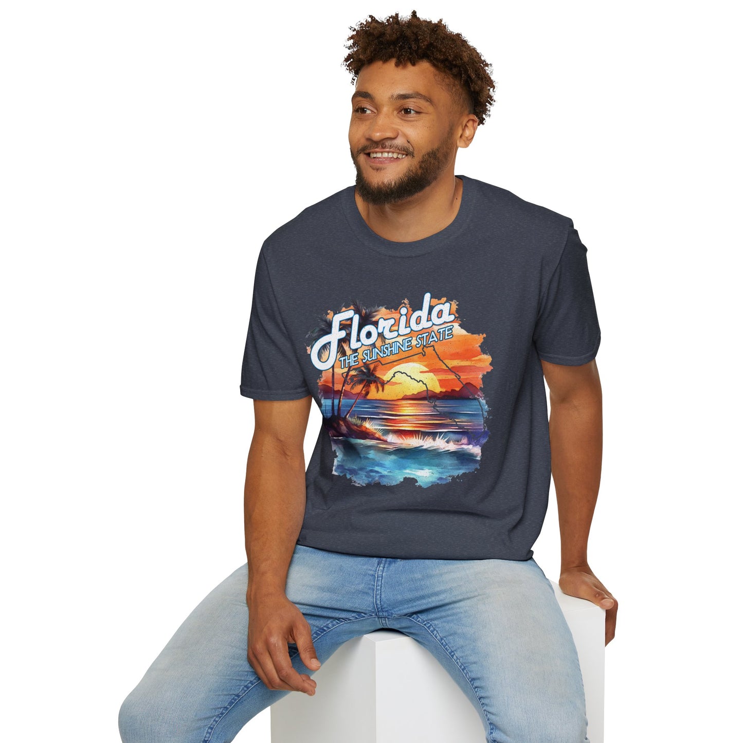 Florida Sunshine State T-Shirt - Unisex Softstyle