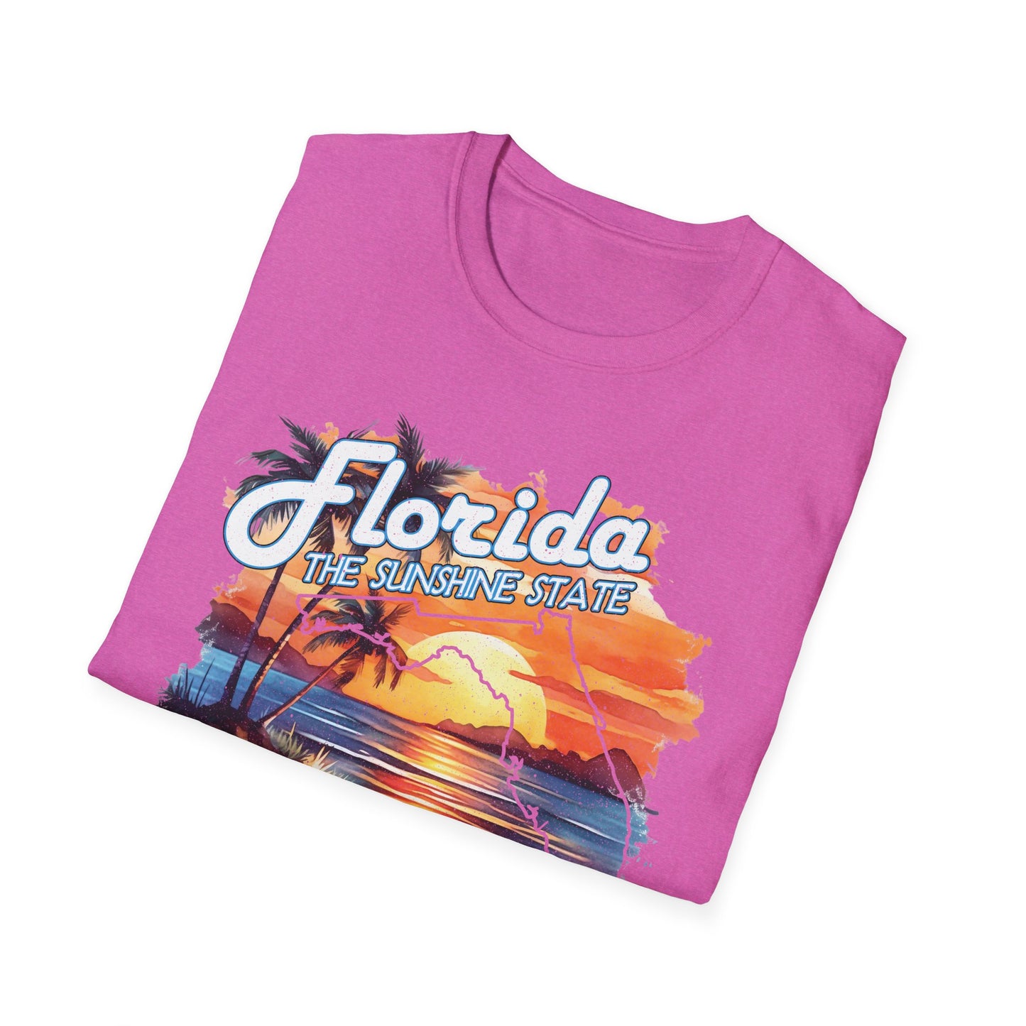 Florida Sunshine State T-Shirt - Unisex Softstyle