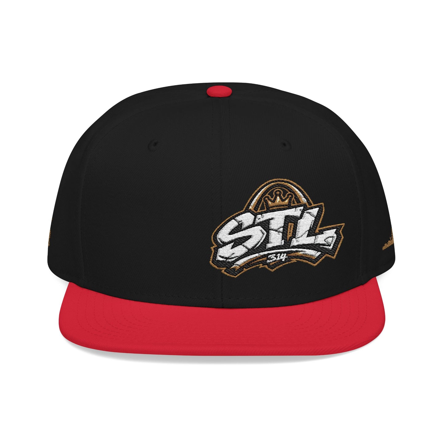 STL Embroidered Snapback Hat — St. Louis Retro Logo Cap