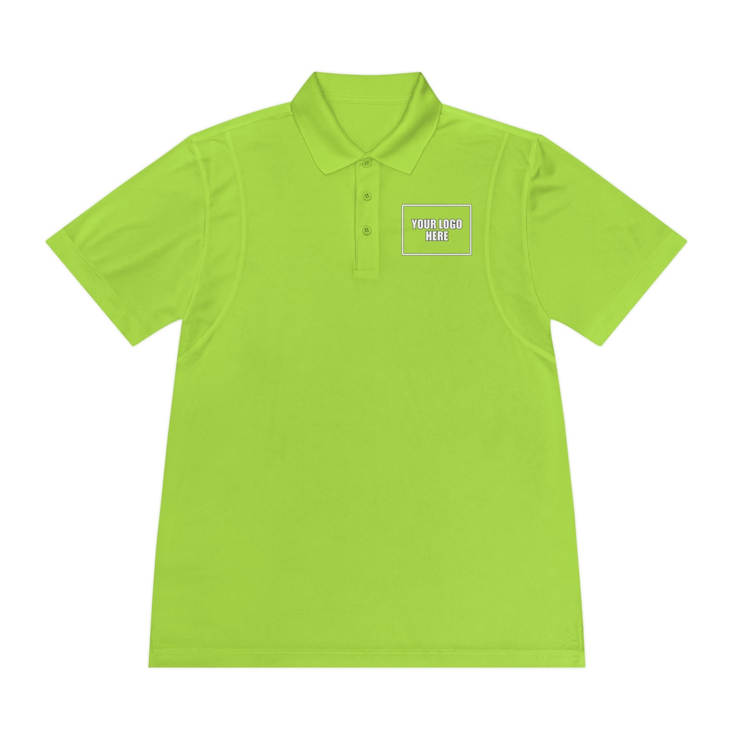 Customizable Sport Polo Work Shirt - Front & Back Logo Work Polo
