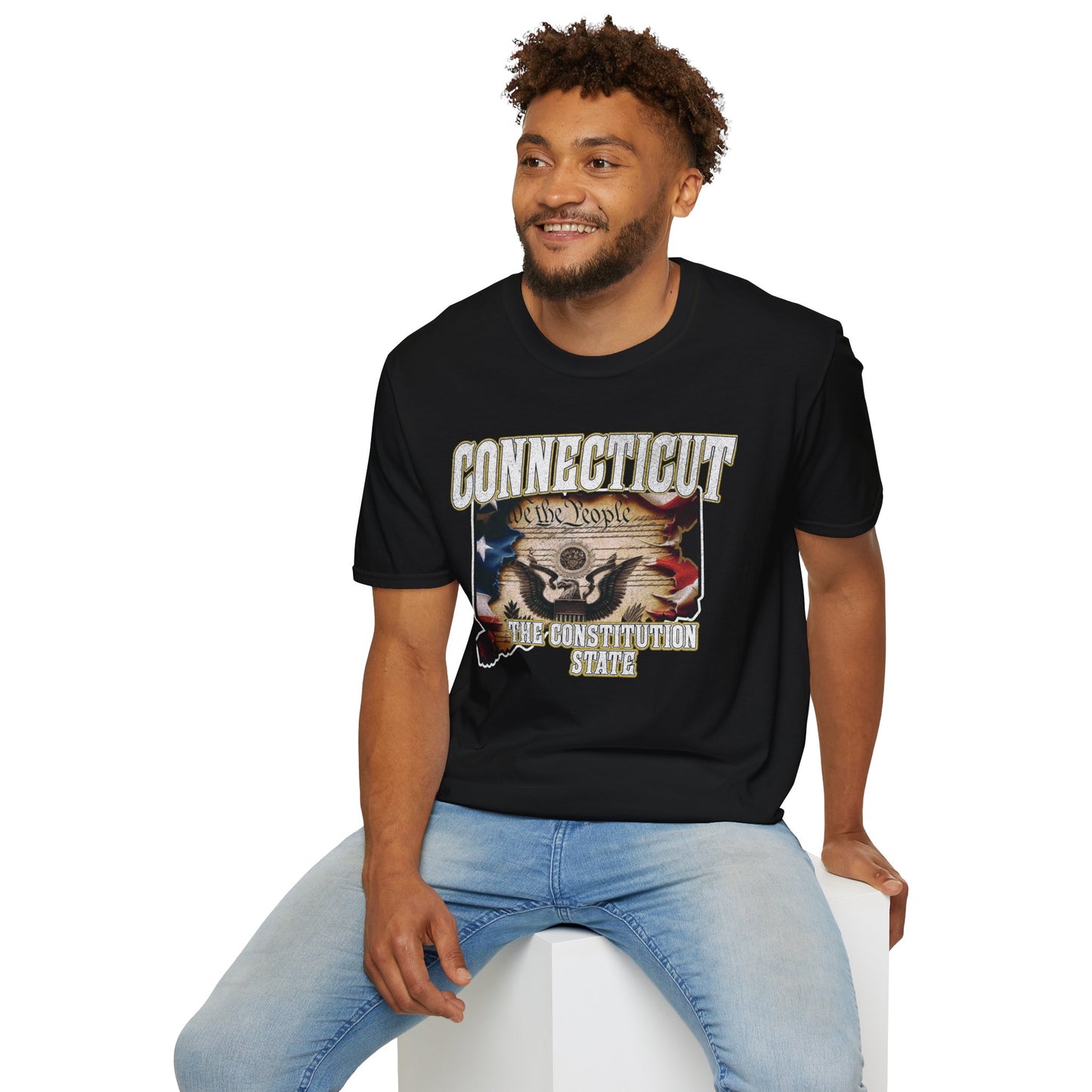 Connecticut The Constitution State Unisex Soft style T-Shirt