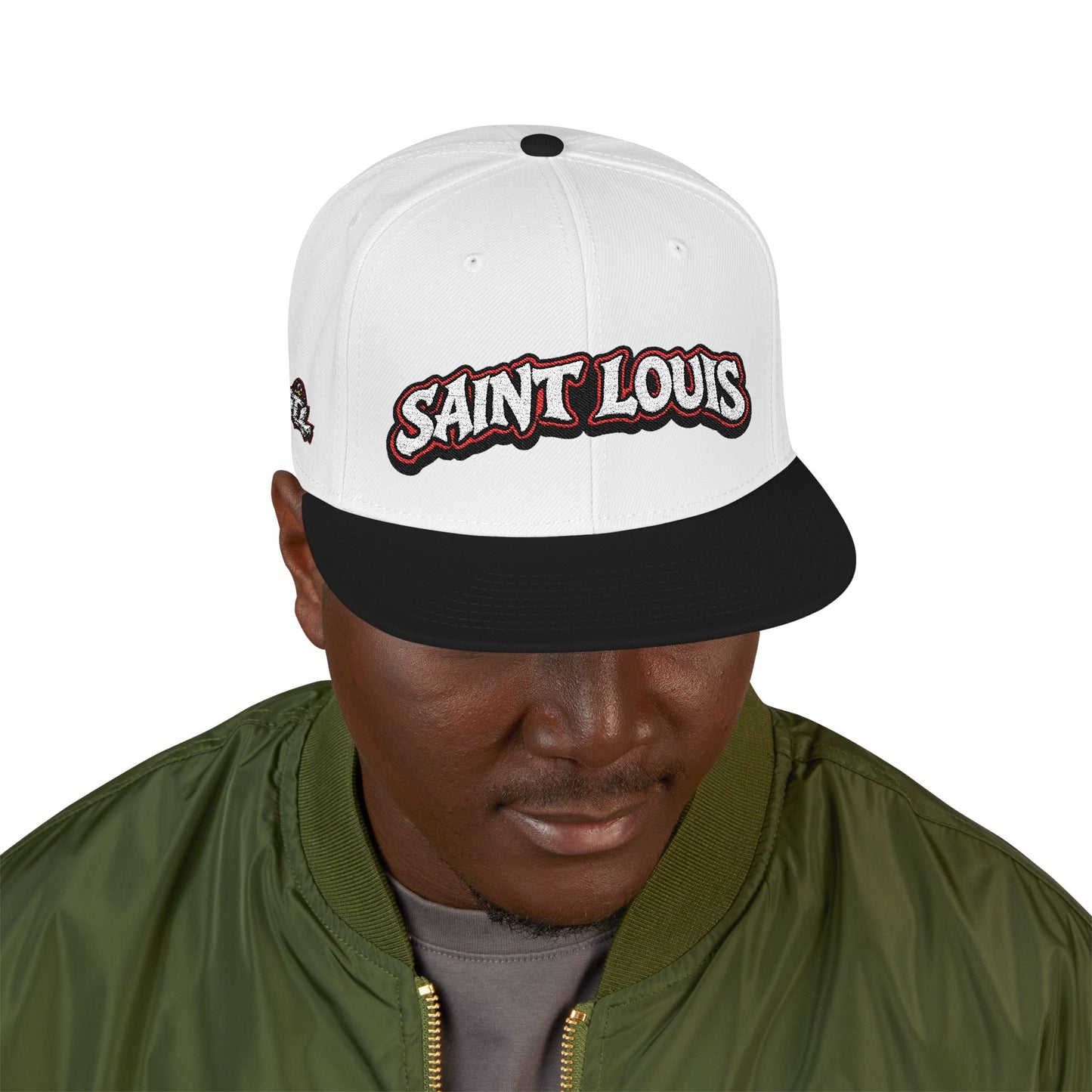 Snapback Hat — ‘St. Louis’ Embroidered Streetwear Cap