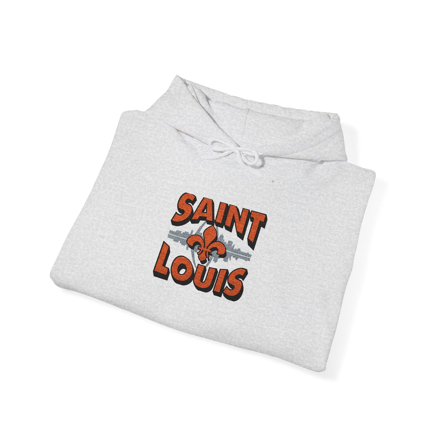 Saint Louis City Skyline Embroidered Hoodie