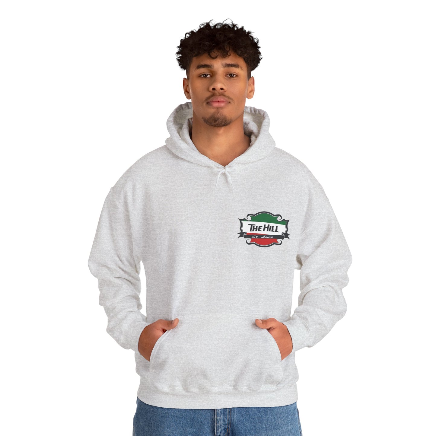 The Hill St. Louis Front & Back Hoodie Printify