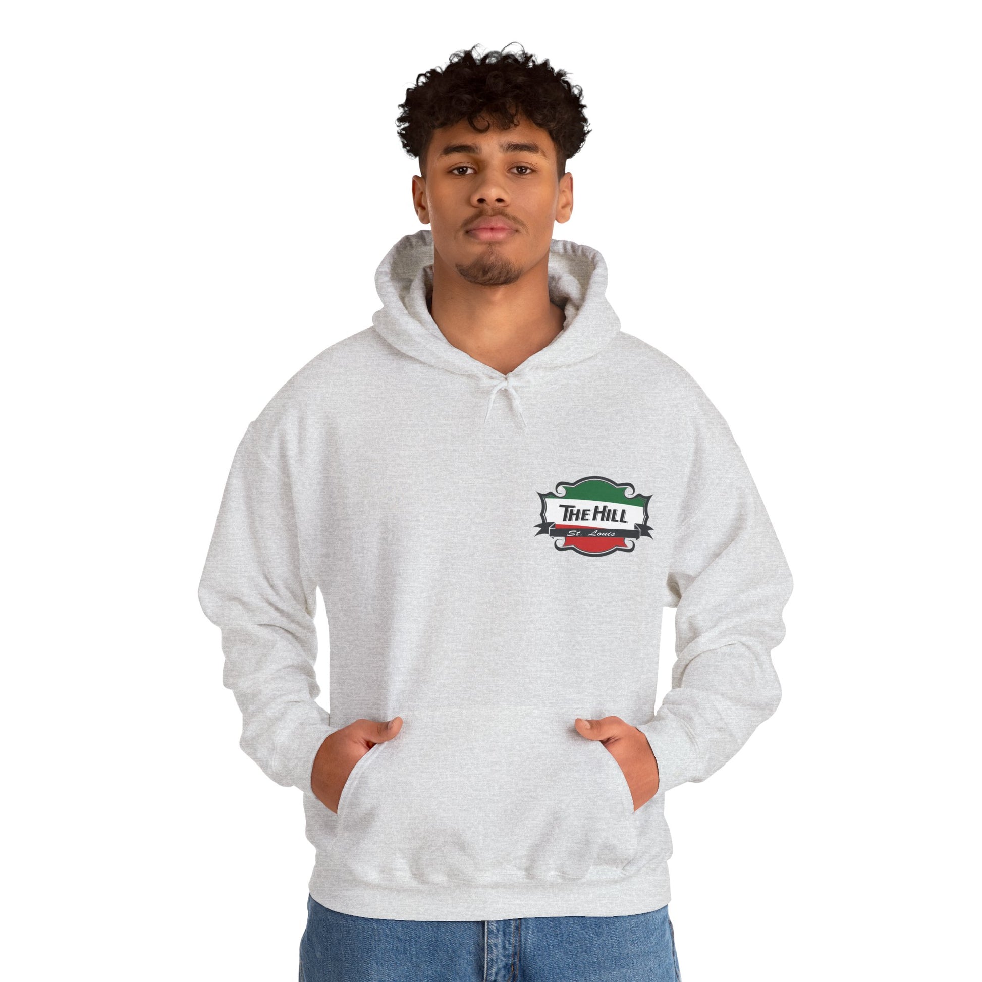 The Hill St. Louis Front & Back Hoodie Printify