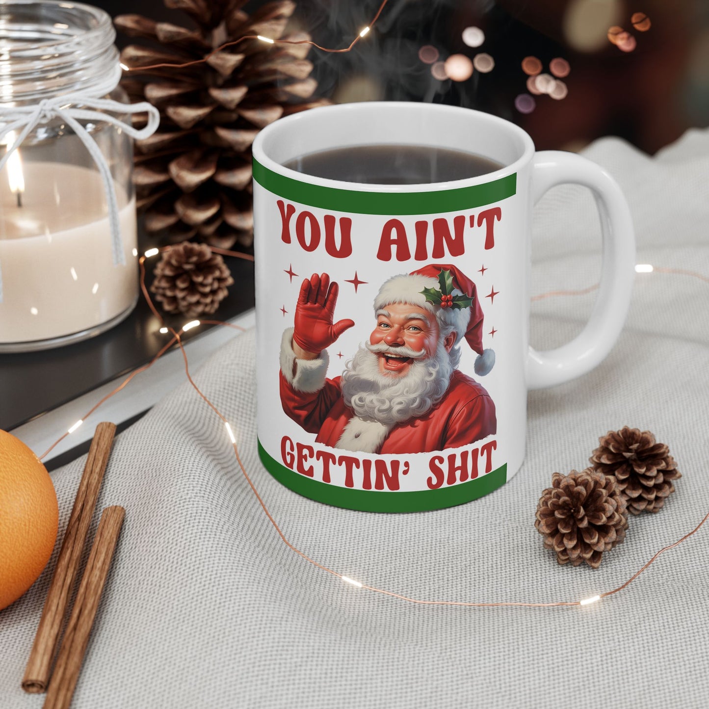 Christmas Santa Ceramic Mug