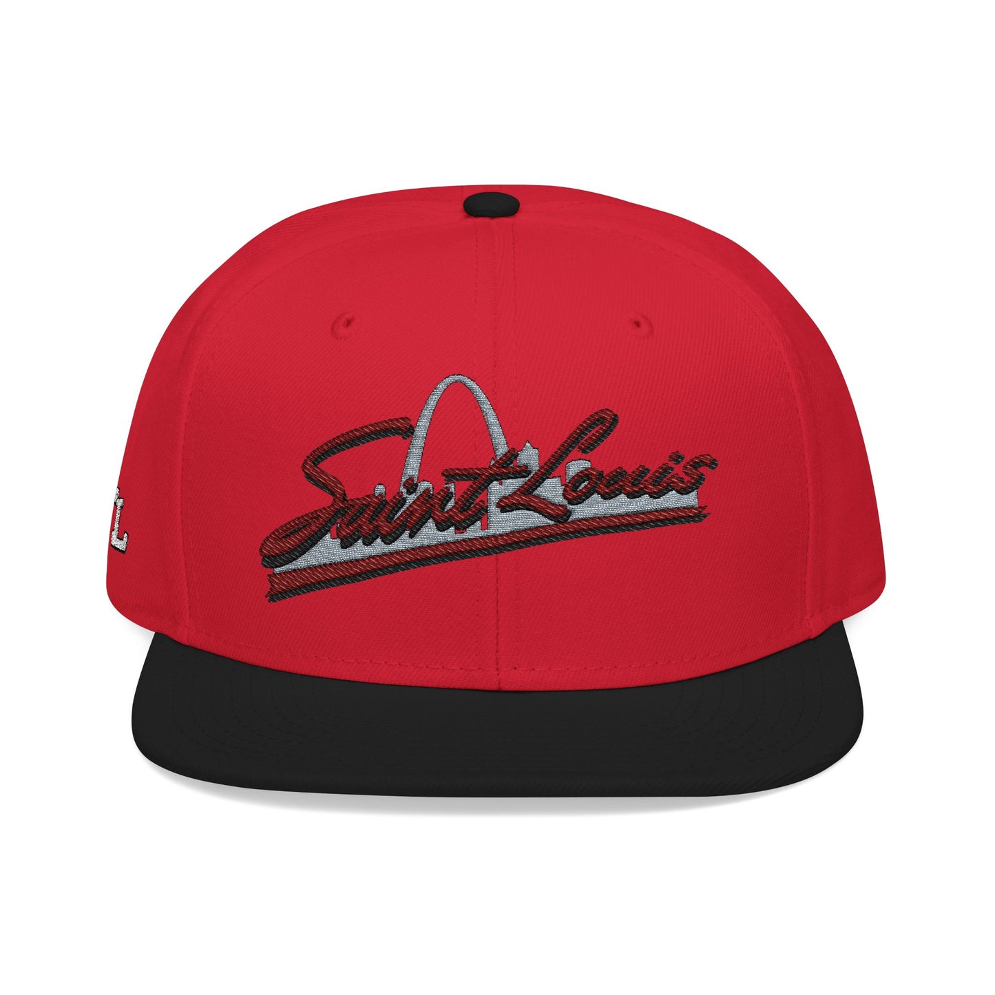 Embroidered Snapback-Full Front Saint Louis Logo Printify