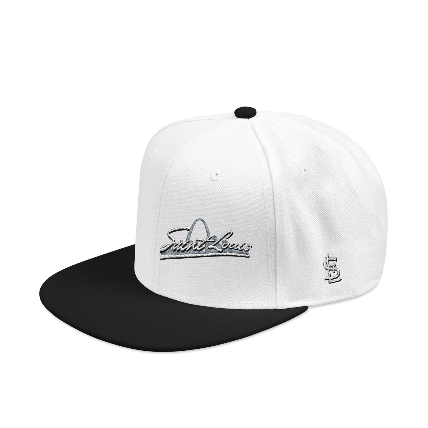 Snapback (Embroidery)-Offset Saint Louis Logo Printify