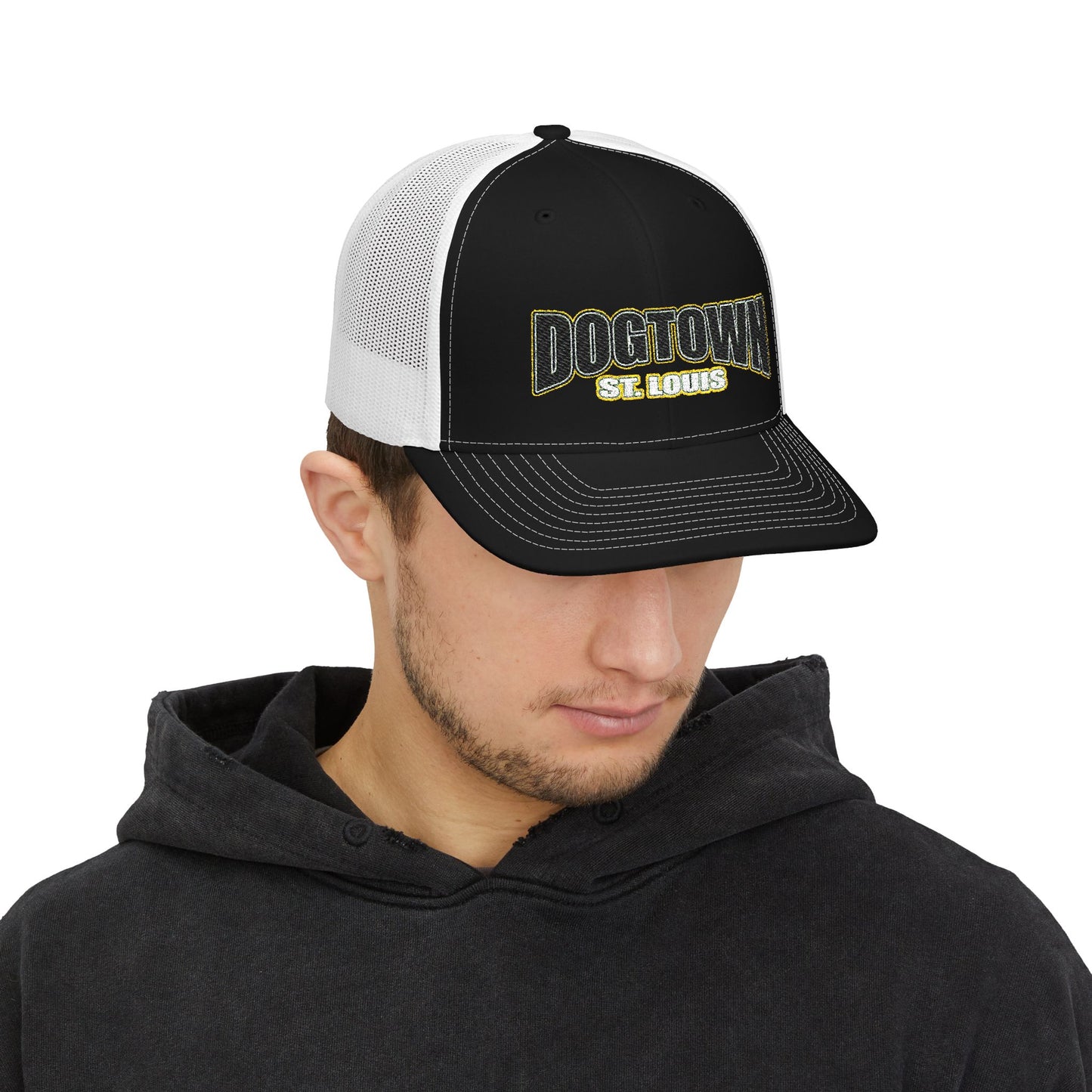 Dogtown Snapback Trucker Cap (Embroidery) Printify