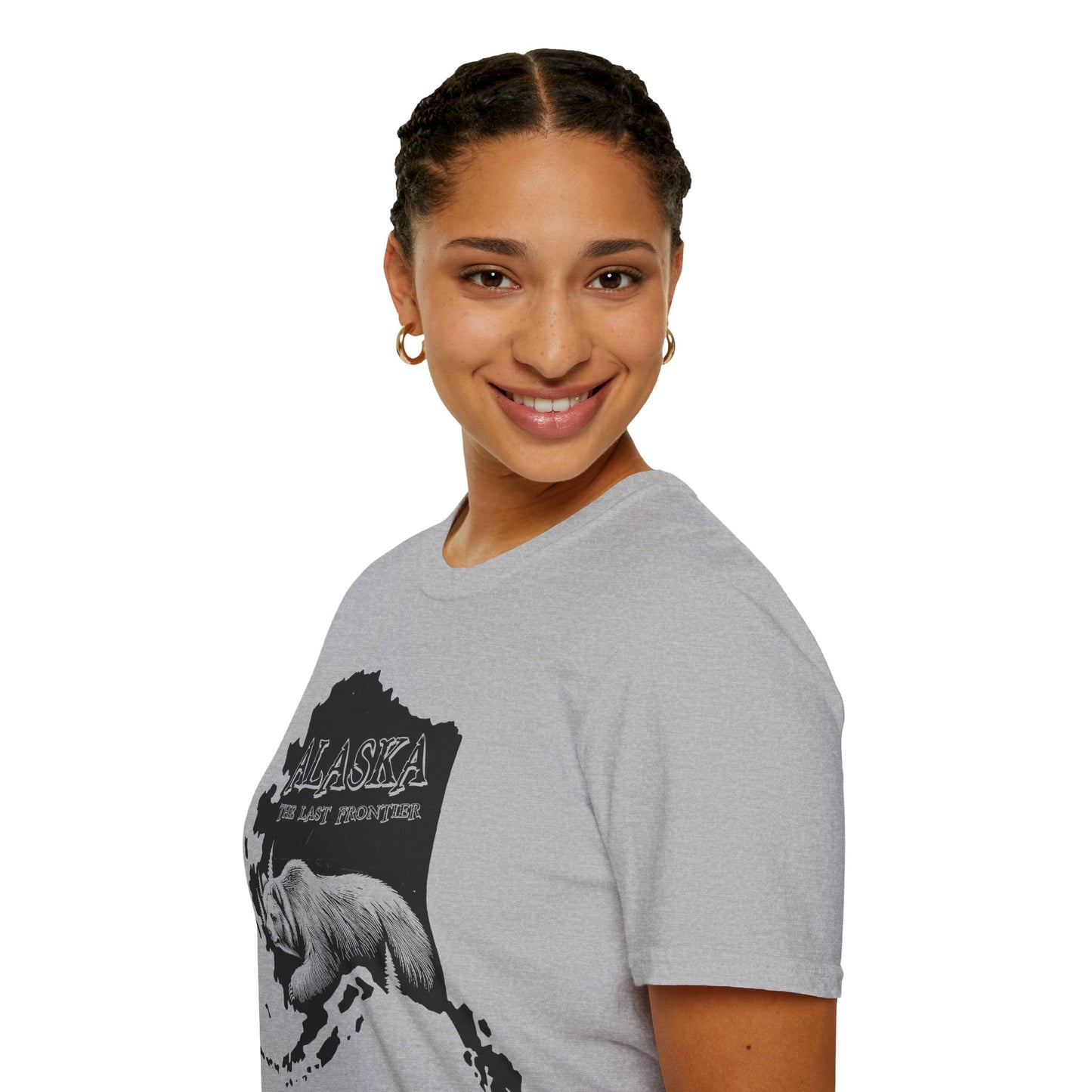 Alaska The Last Frontier Graphic Unisex Softstyle T-Shirt