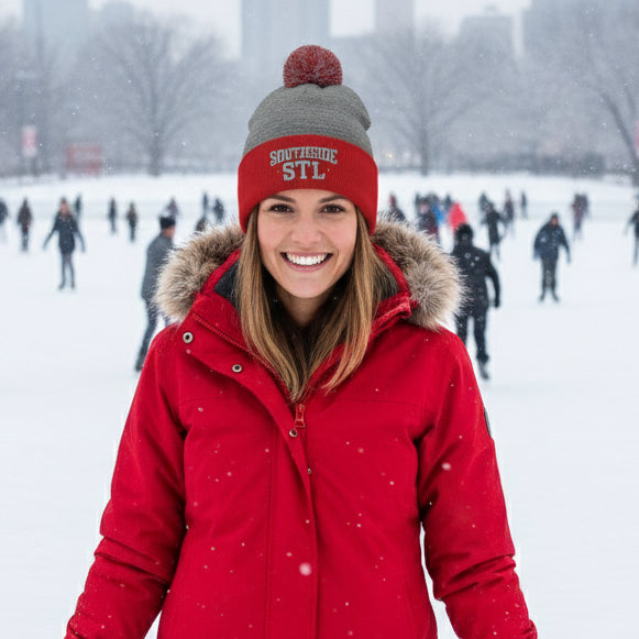 Embroidered Beanie-Southside STL design