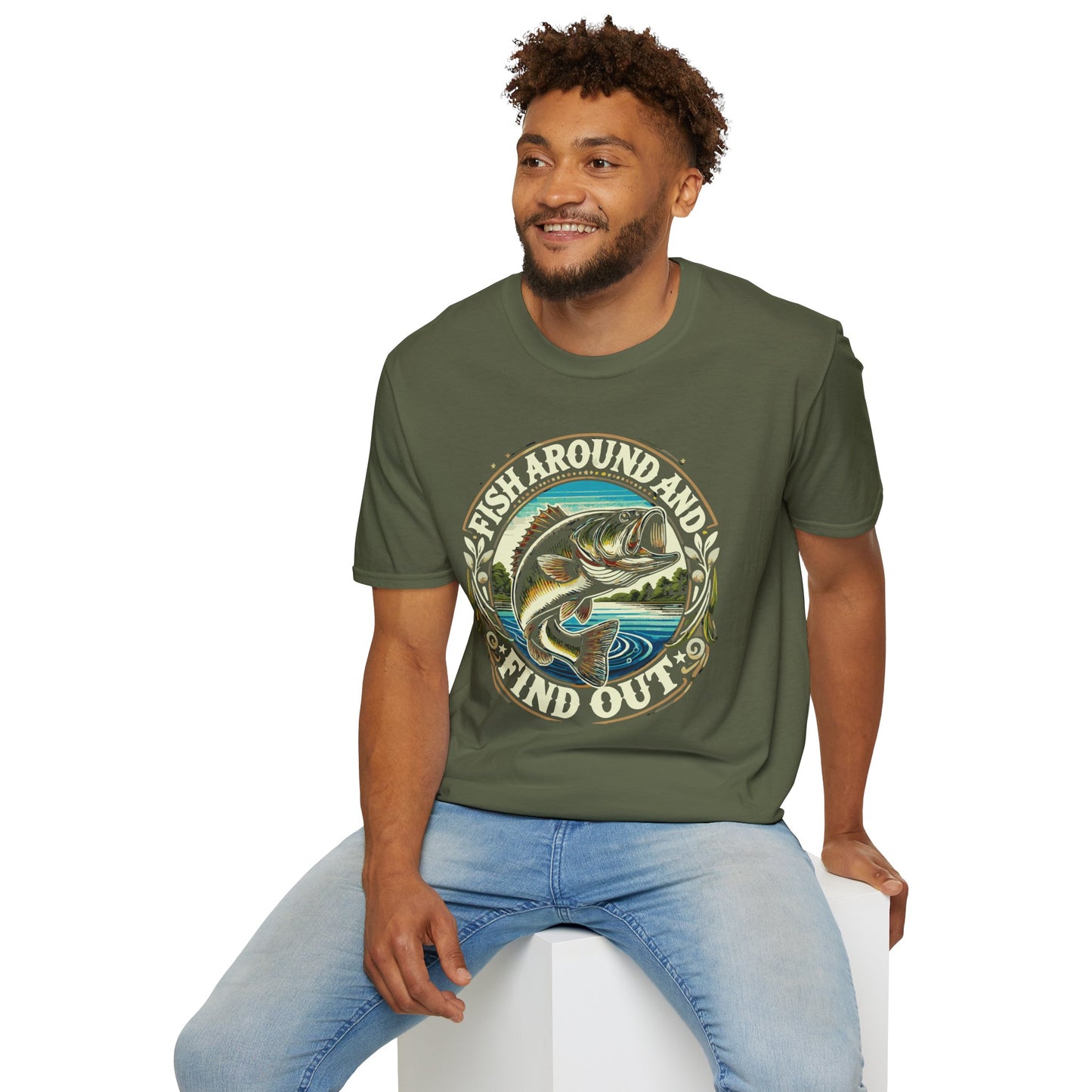 Fish Around And Find out Graphic Tee