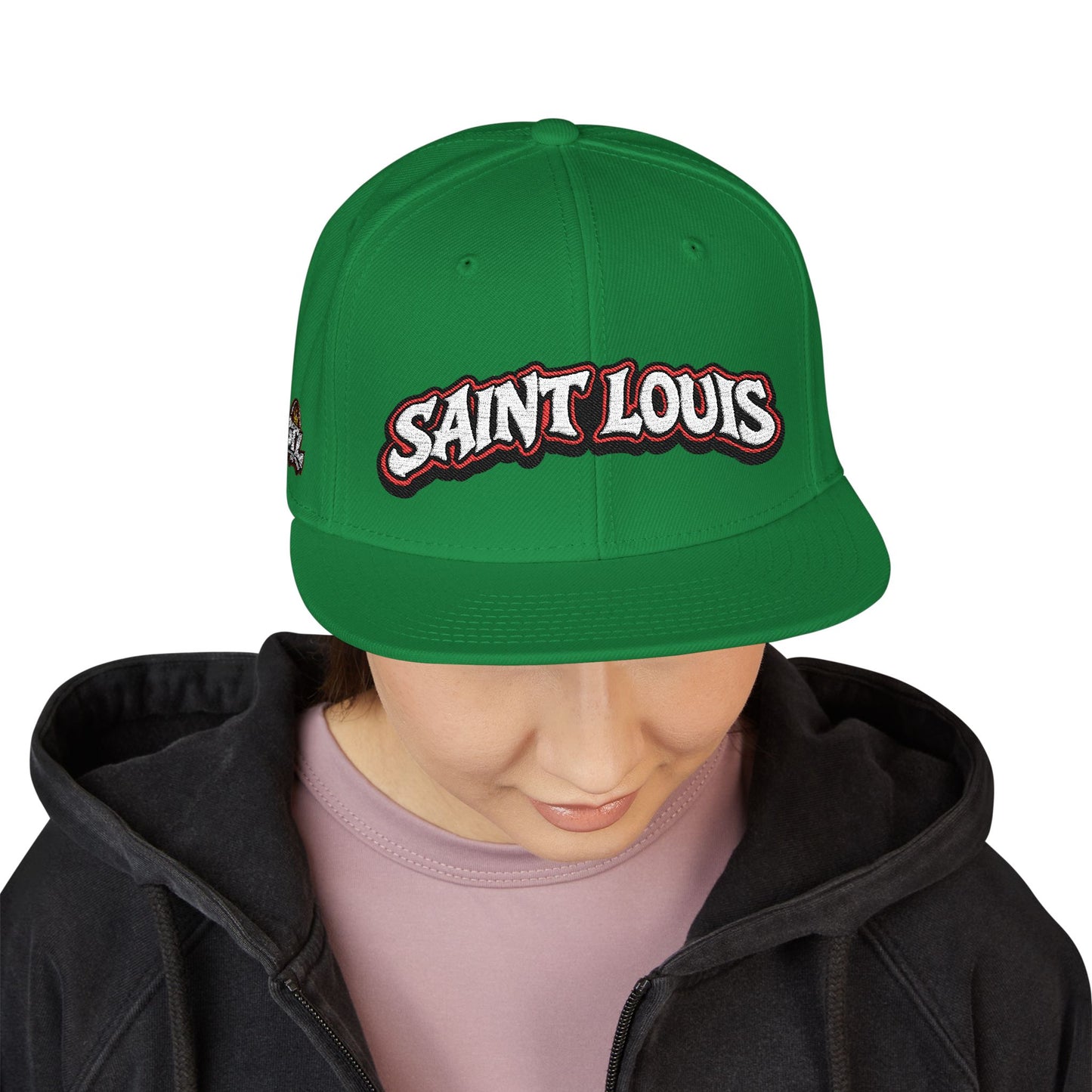 Snapback Hat — ‘St. Louis’ Embroidered Streetwear Cap