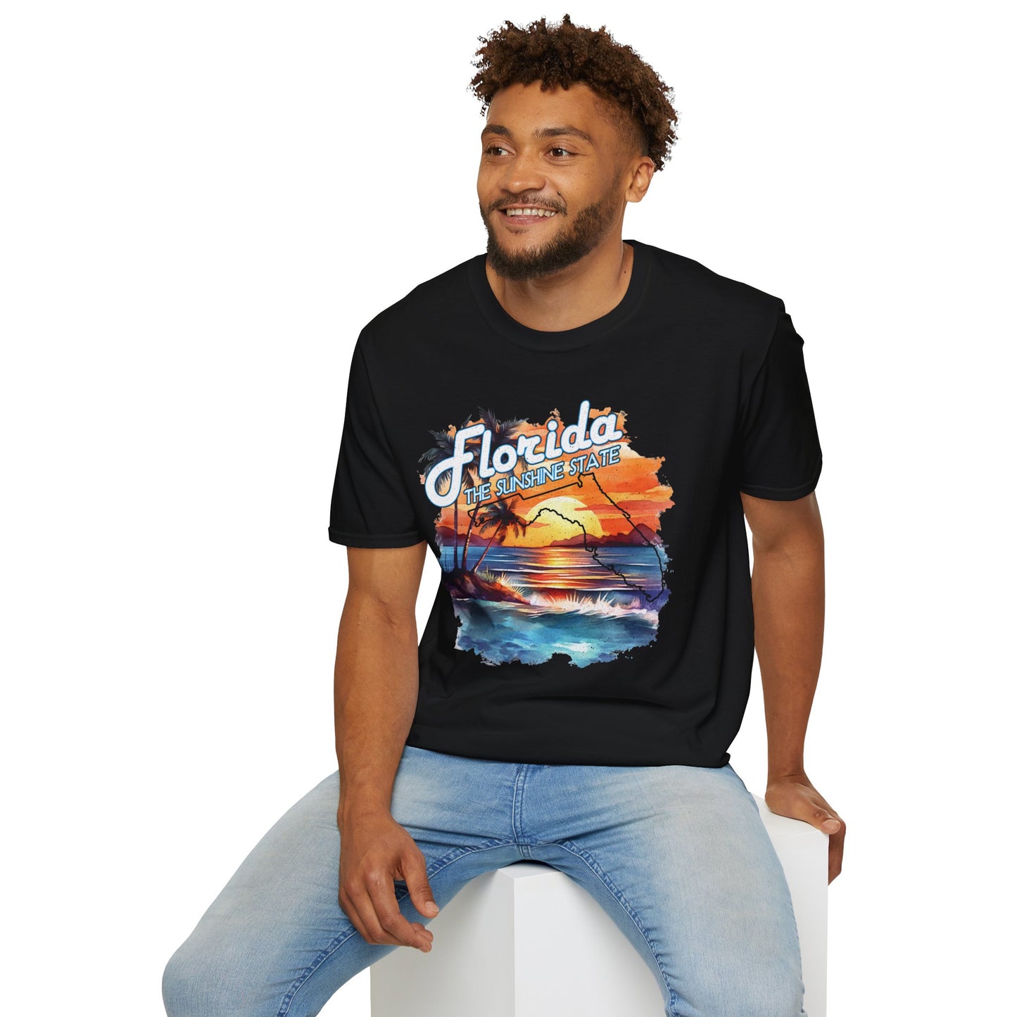 Florida Sunshine State T-Shirt - Unisex Softstyle
