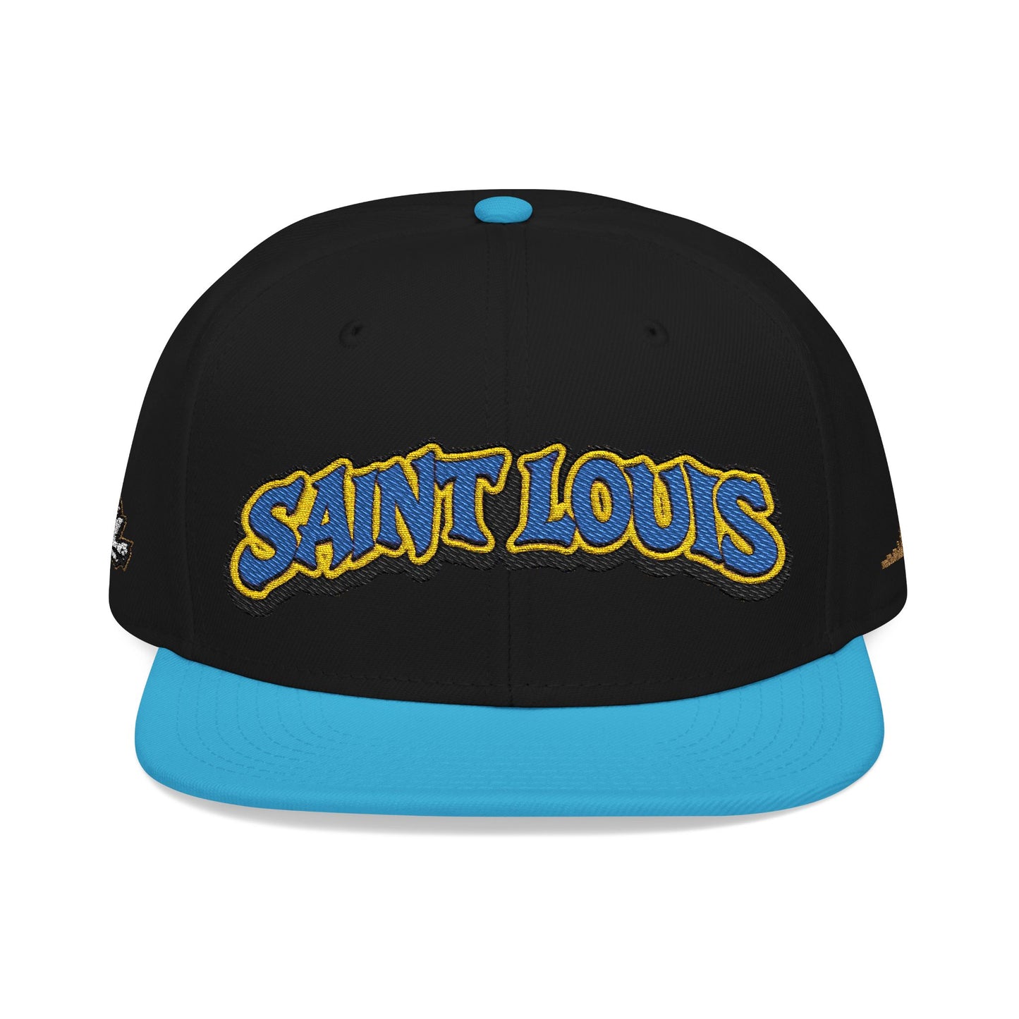 St. Louis Embroidered Snapback Hat — Retro Script Logo Cap