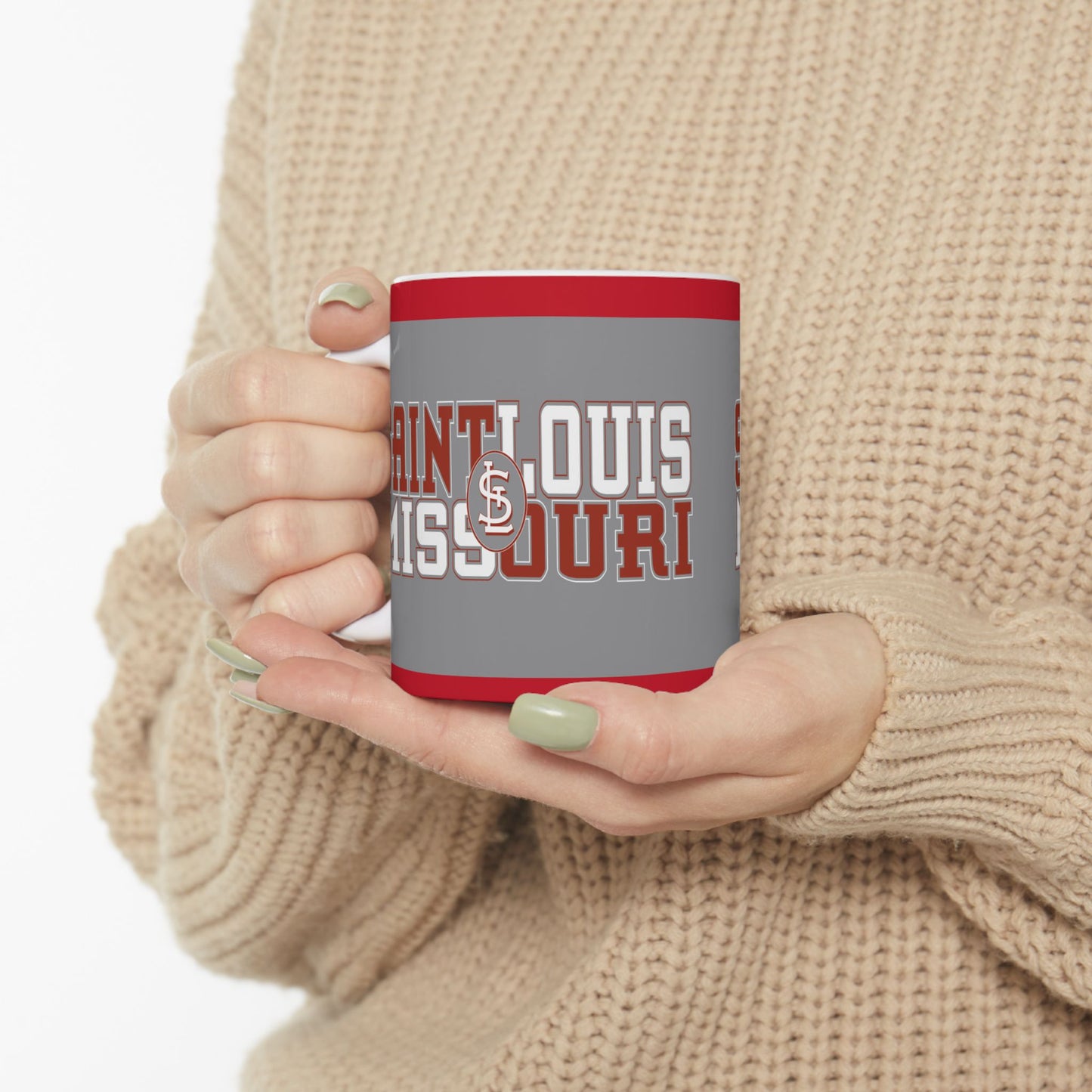 Ceramic Mug Saint Louis Missouri Design