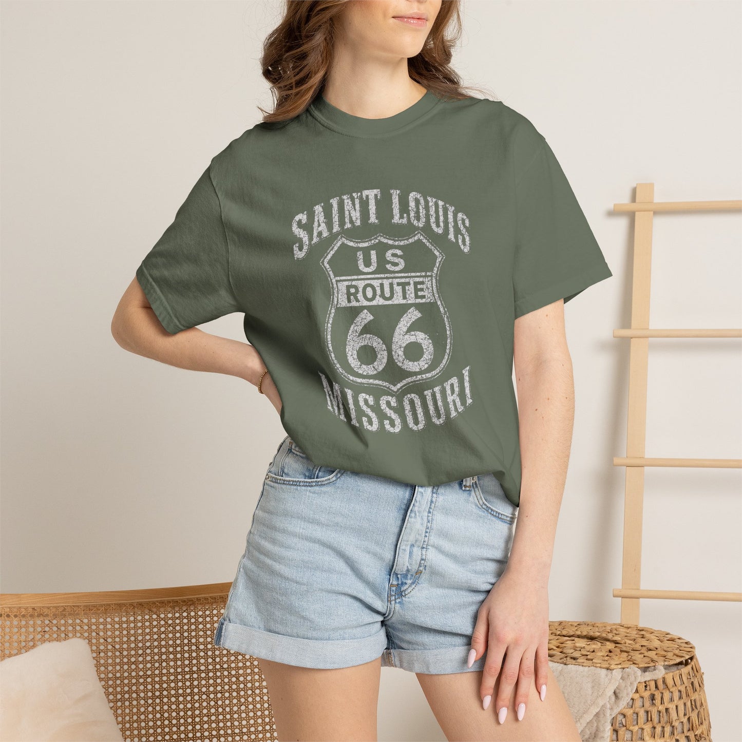 Saint Louis Route 66 Missouri T-Shirt — Vintage Road Trip Tee