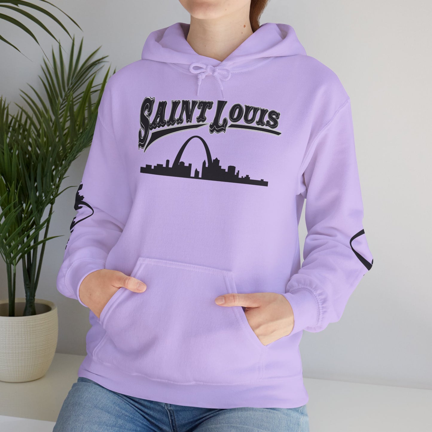 Saint Louis Skyline Hoodie - Unisex Heavy Blend™ Printify