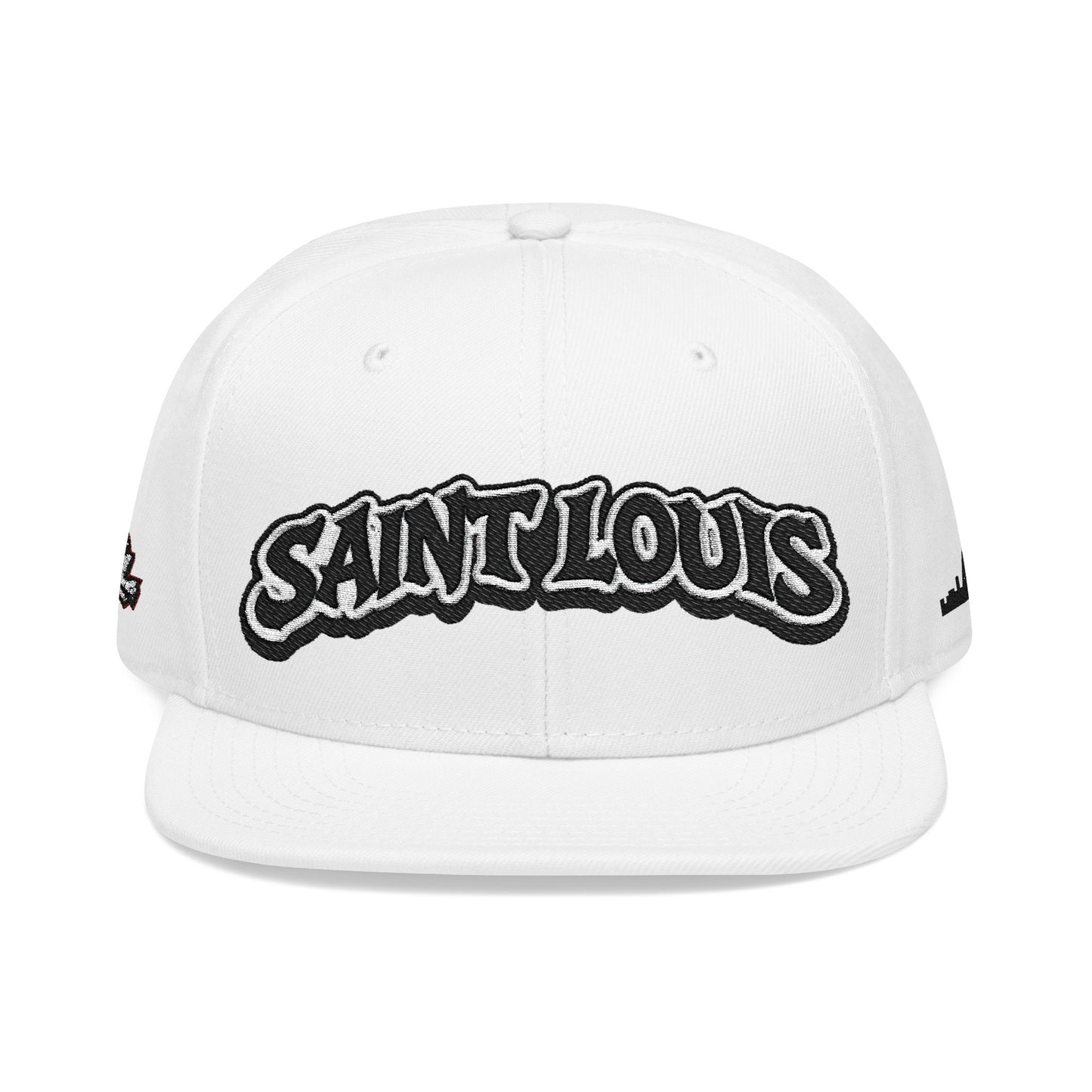 Embroidered Saint Louis Snapback Hat — Bold Streetwear Cap