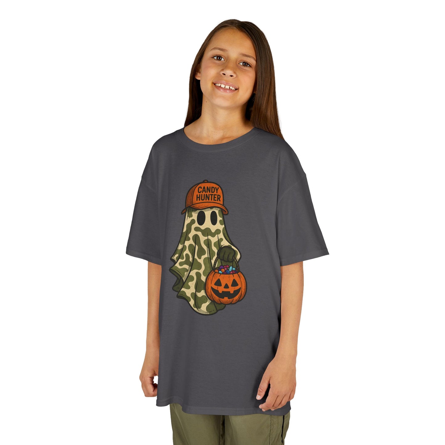 Kids Tee - Camo Ghost Graphic