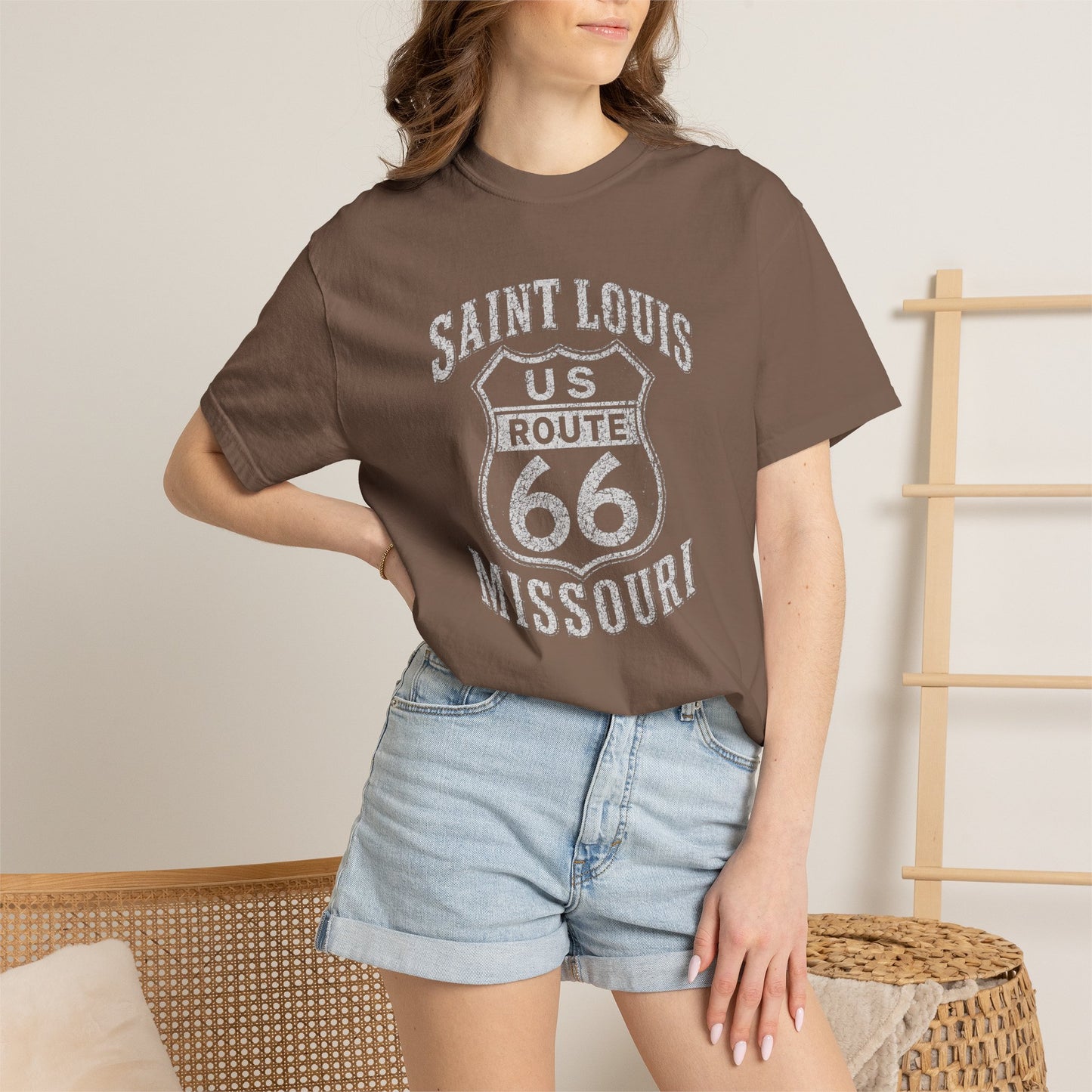 Saint Louis Route 66 Missouri T-Shirt — Vintage Road Trip Tee