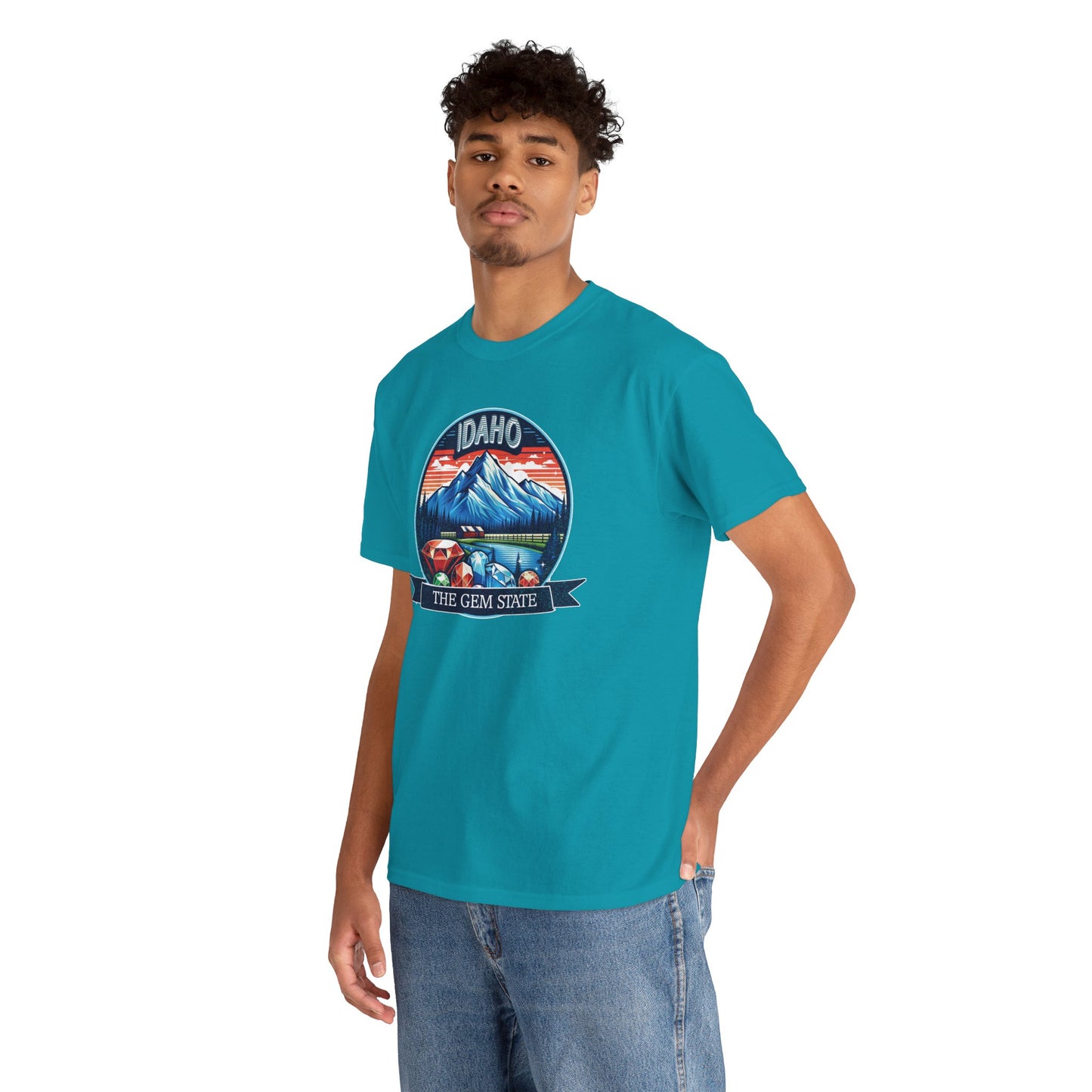 Idaho The Gem State Graphic Tee