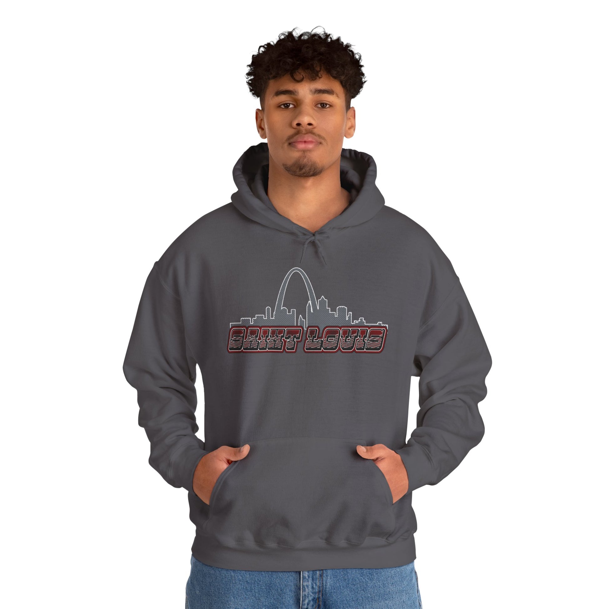 Saint Louis Hoodie Printify