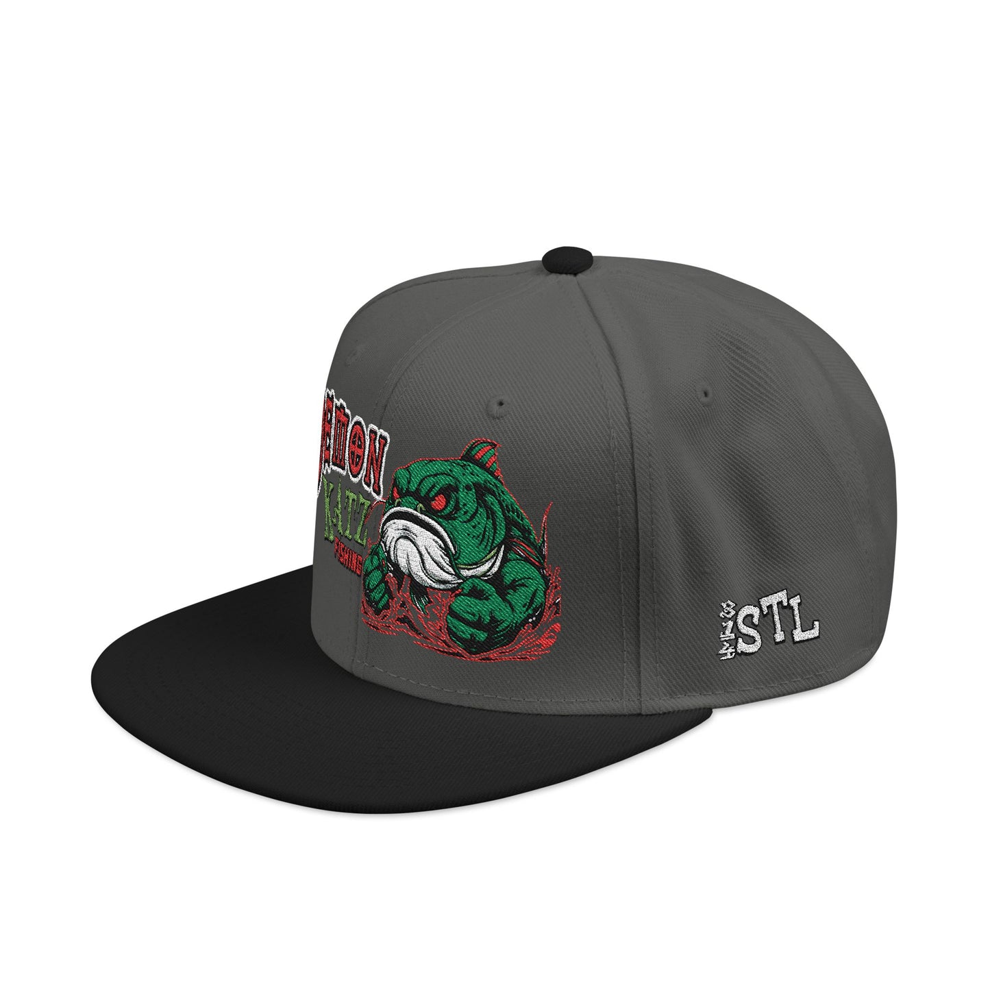 Embroidered Snapback Hat — Demon Katz