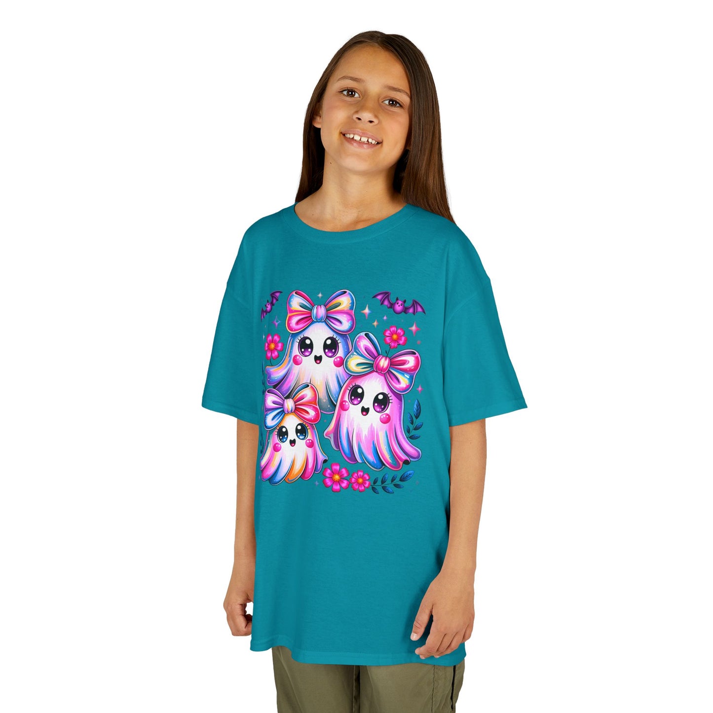 Kids Cute Colorful Ghost Tee
