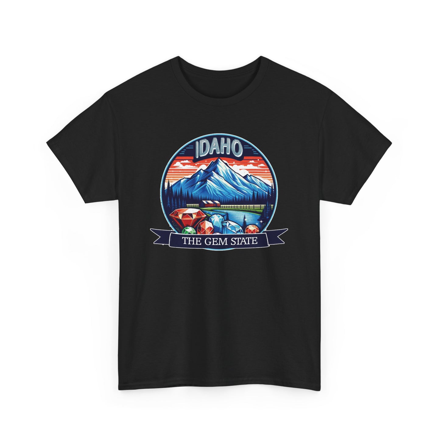 Idaho The Gem State Graphic Tee