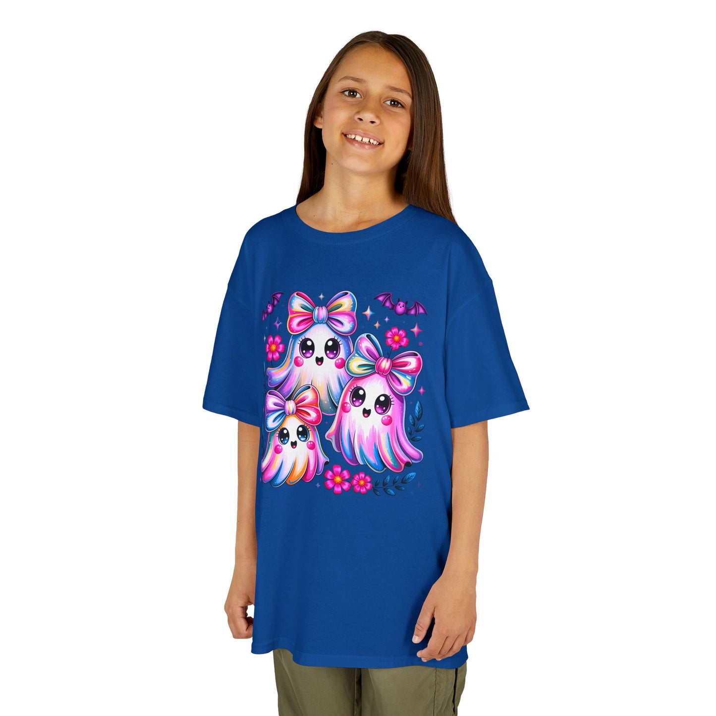 Kids Cute Colorful Ghost Tee