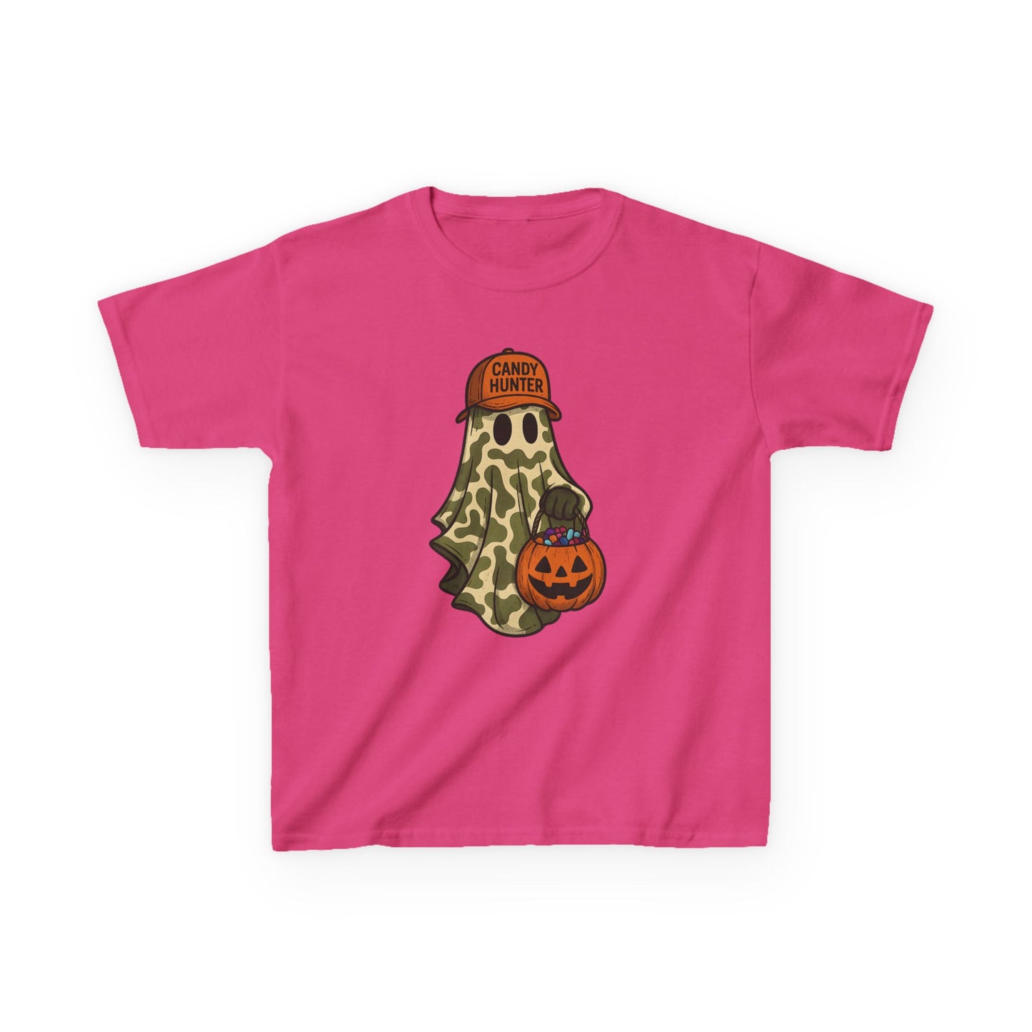 Kids Tee - Camo Ghost Graphic