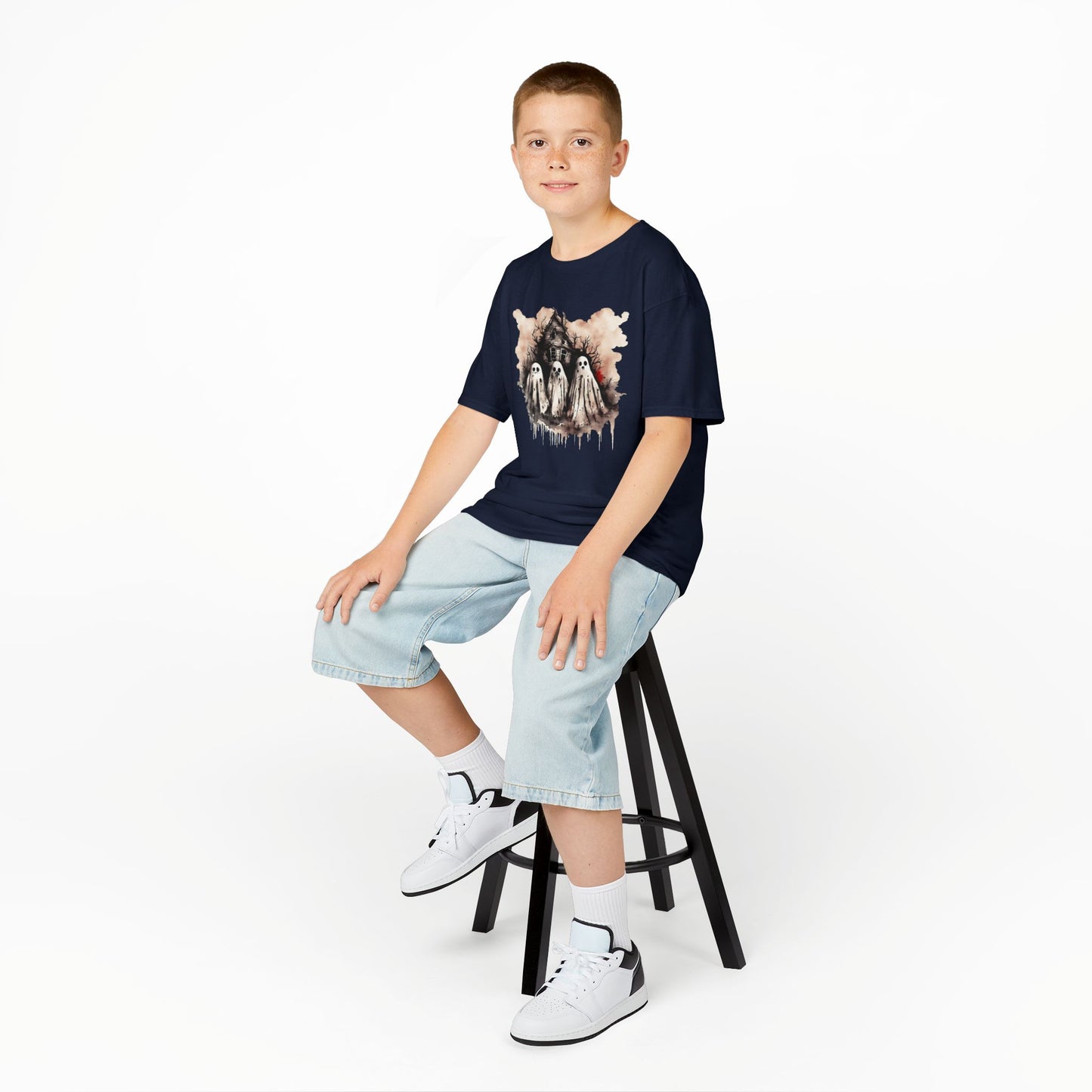 Kids- Haunted House Graphic Tee