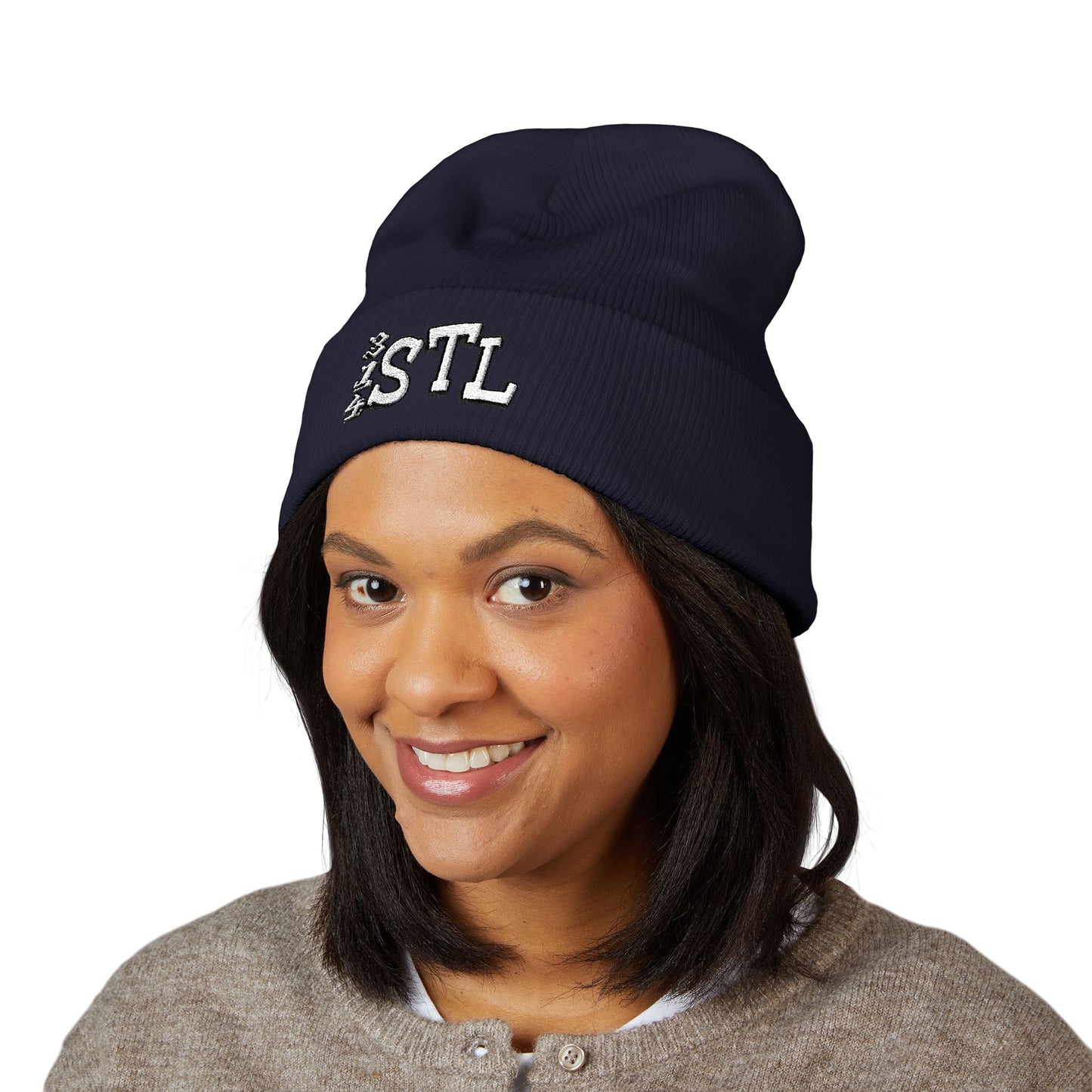 Embroidered Beanie- 314 STL design