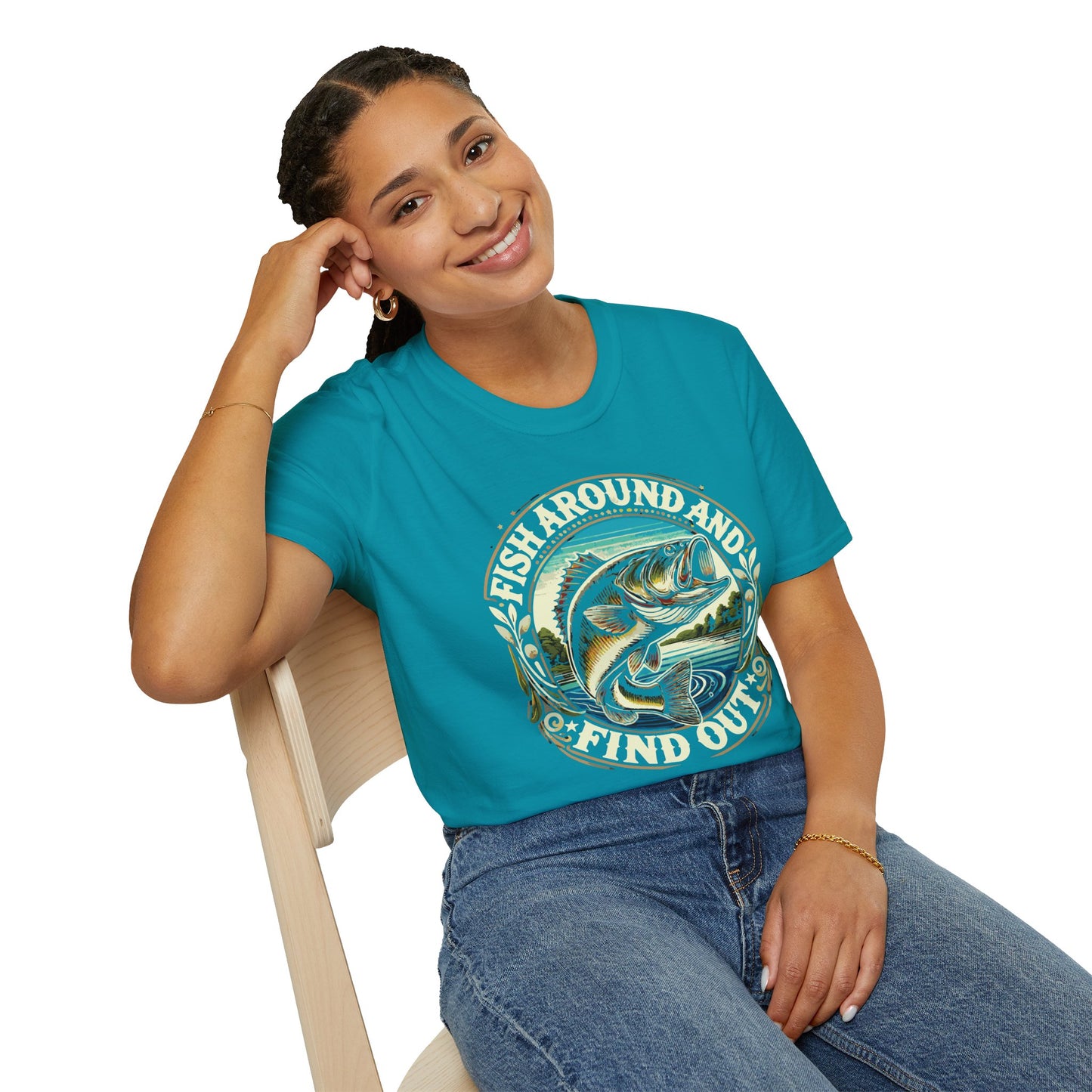 Fish Around And Find out Graphic Tee