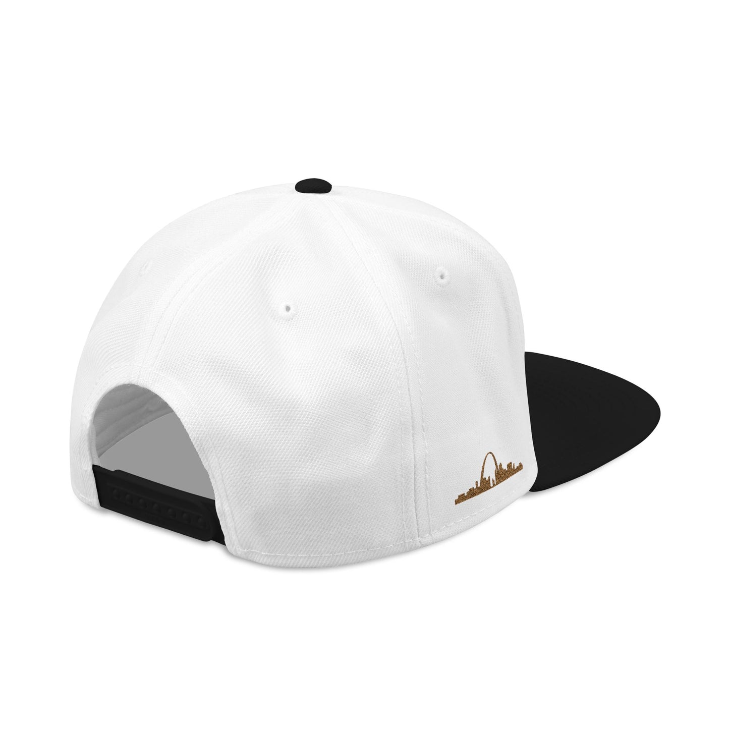 Embroidered Snapback Hat — Saint Louis-Bosnia flag Logo