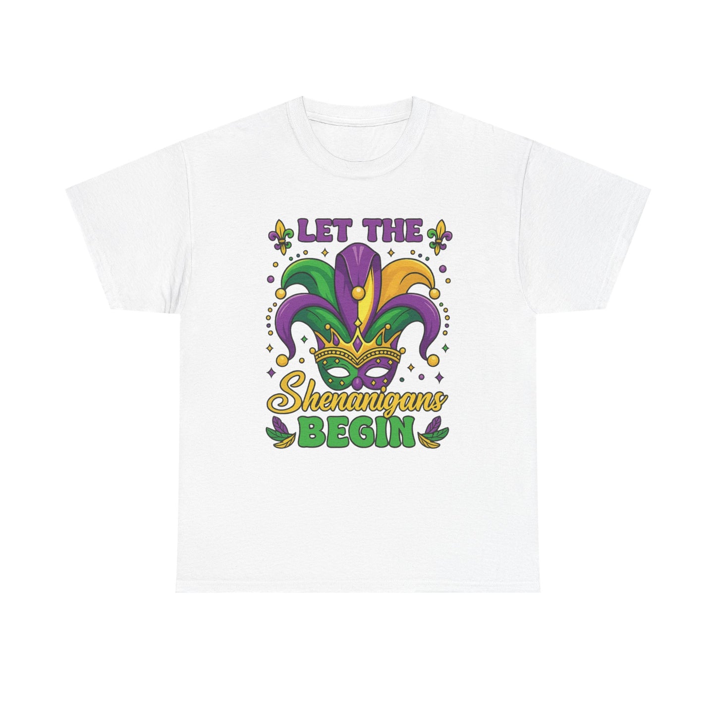 Mardi Gras 'Let The Shenanigans Begin' T-Shirt