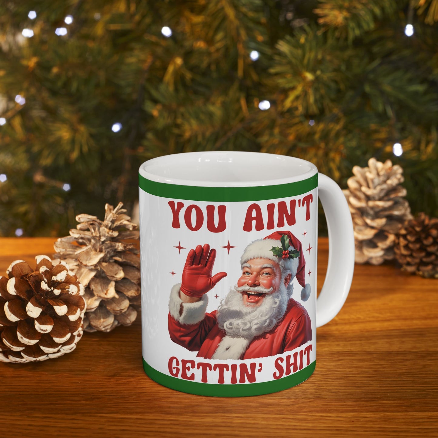 Christmas Santa Ceramic Mug