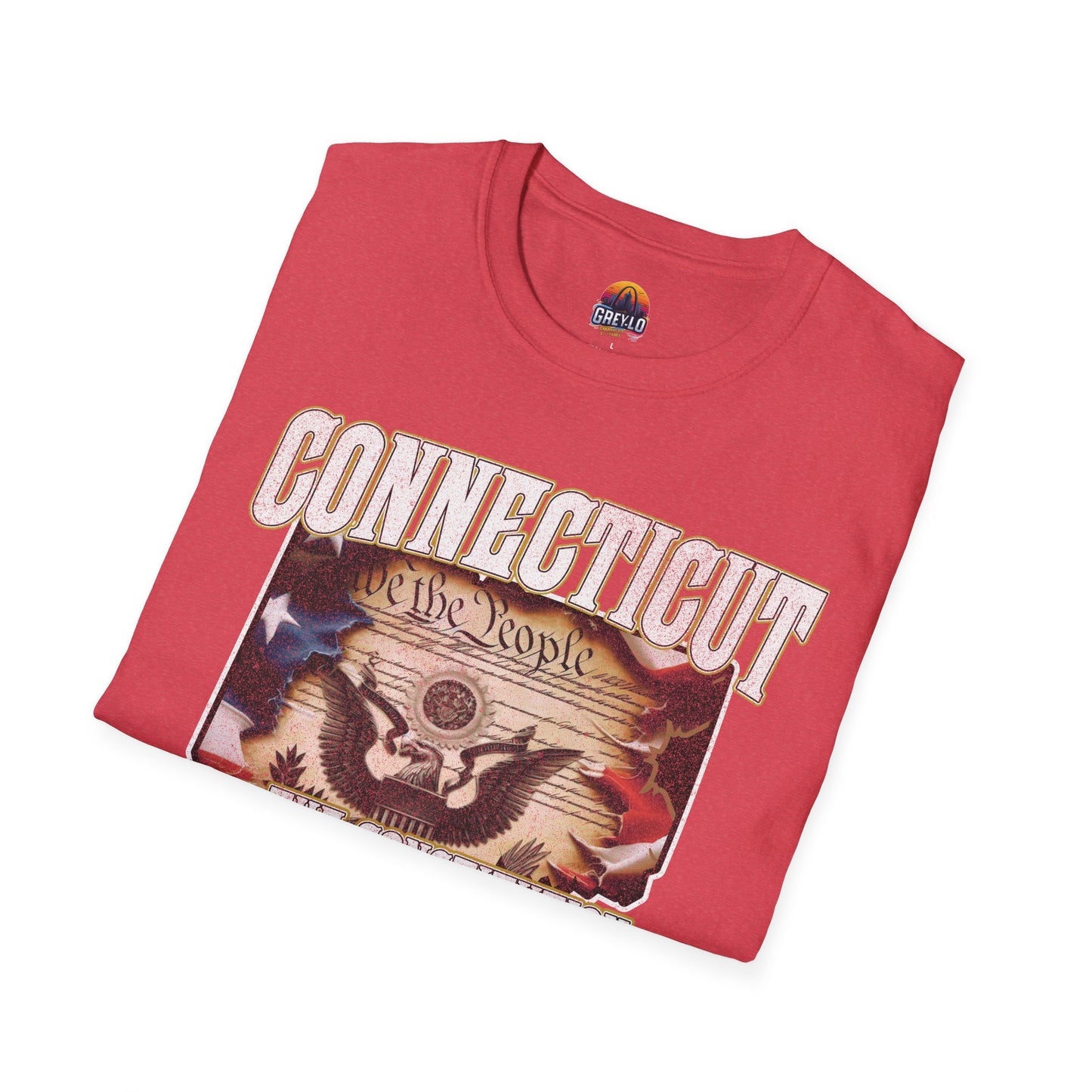 Connecticut The Constitution State Unisex Soft style T-Shirt