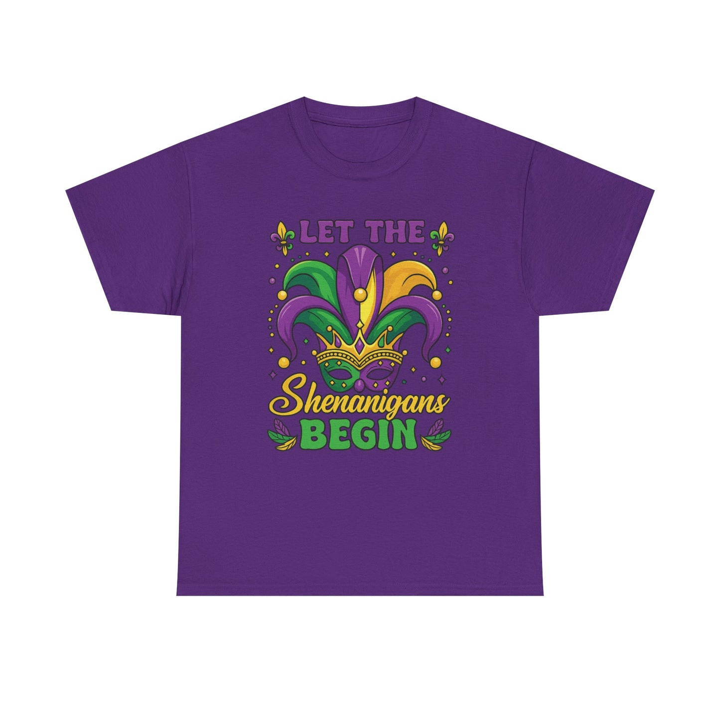 Mardi Gras 'Let The Shenanigans Begin' T-Shirt