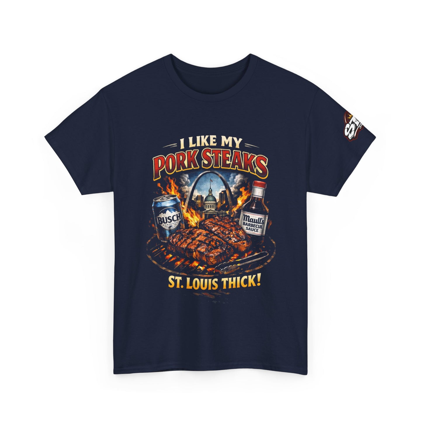 St. Louis Pork Steaks T-Shirt ⚠️ Contains AI-generated models