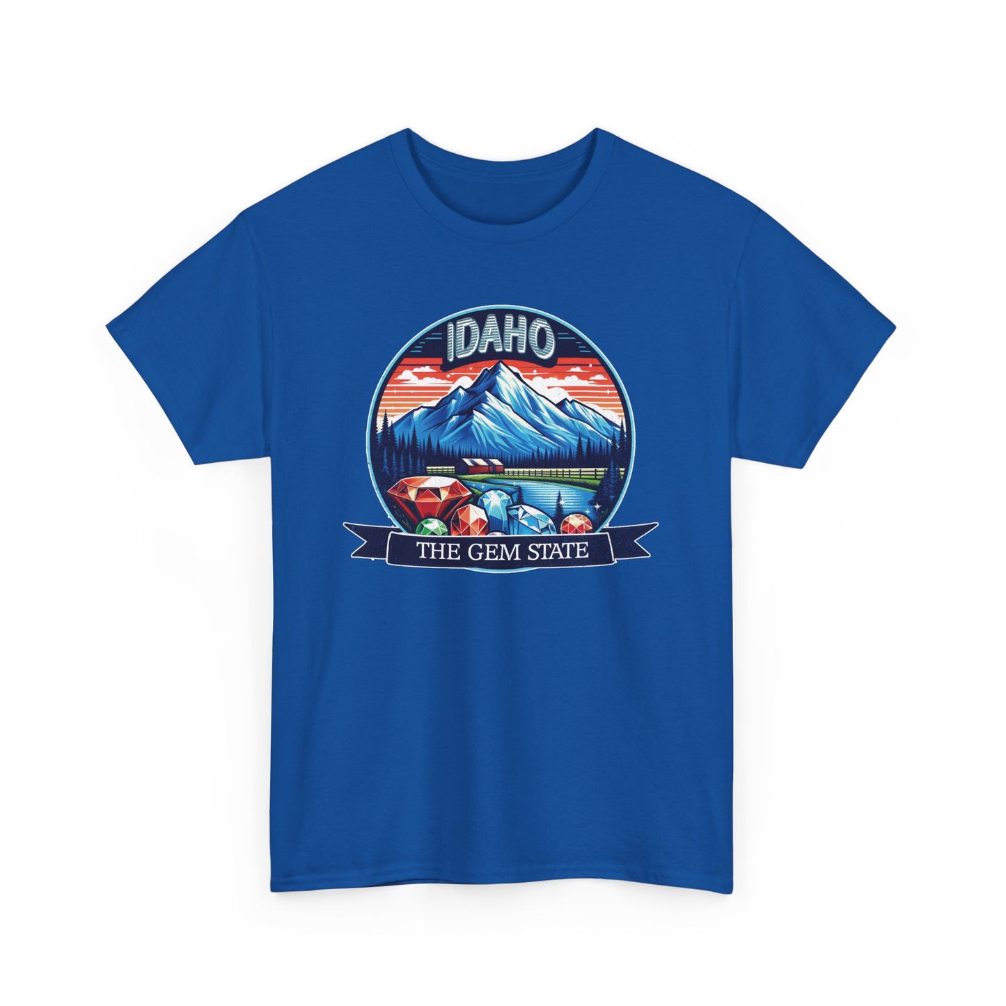 Idaho The Gem State Graphic Tee