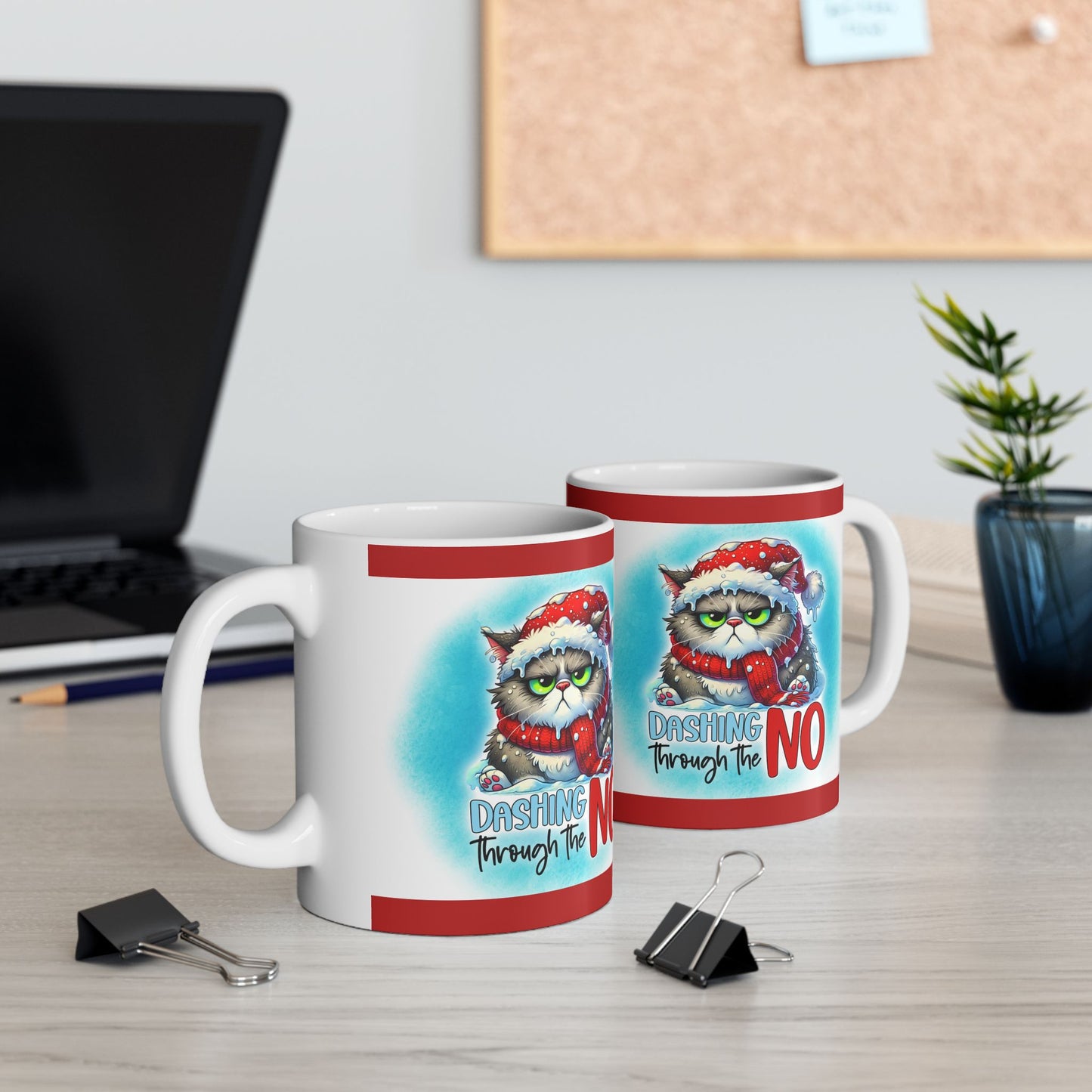 Christmas Cat Mug