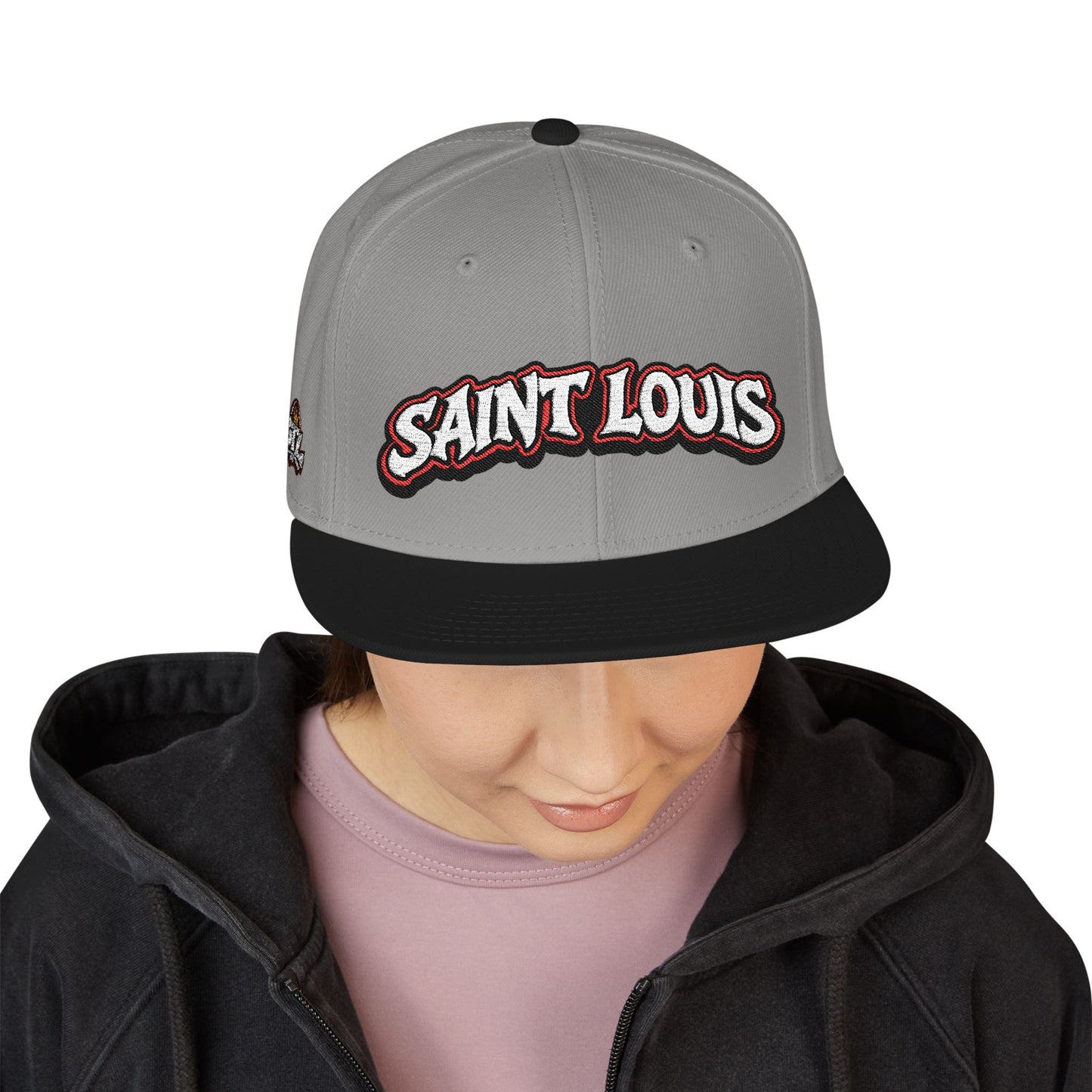 Snapback Hat — ‘St. Louis’ Embroidered Streetwear Cap