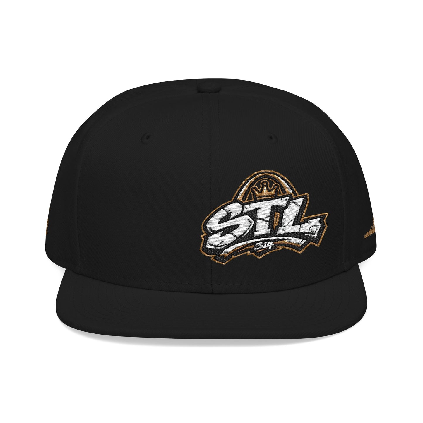 STL Embroidered Snapback Hat — St. Louis Retro Logo Cap