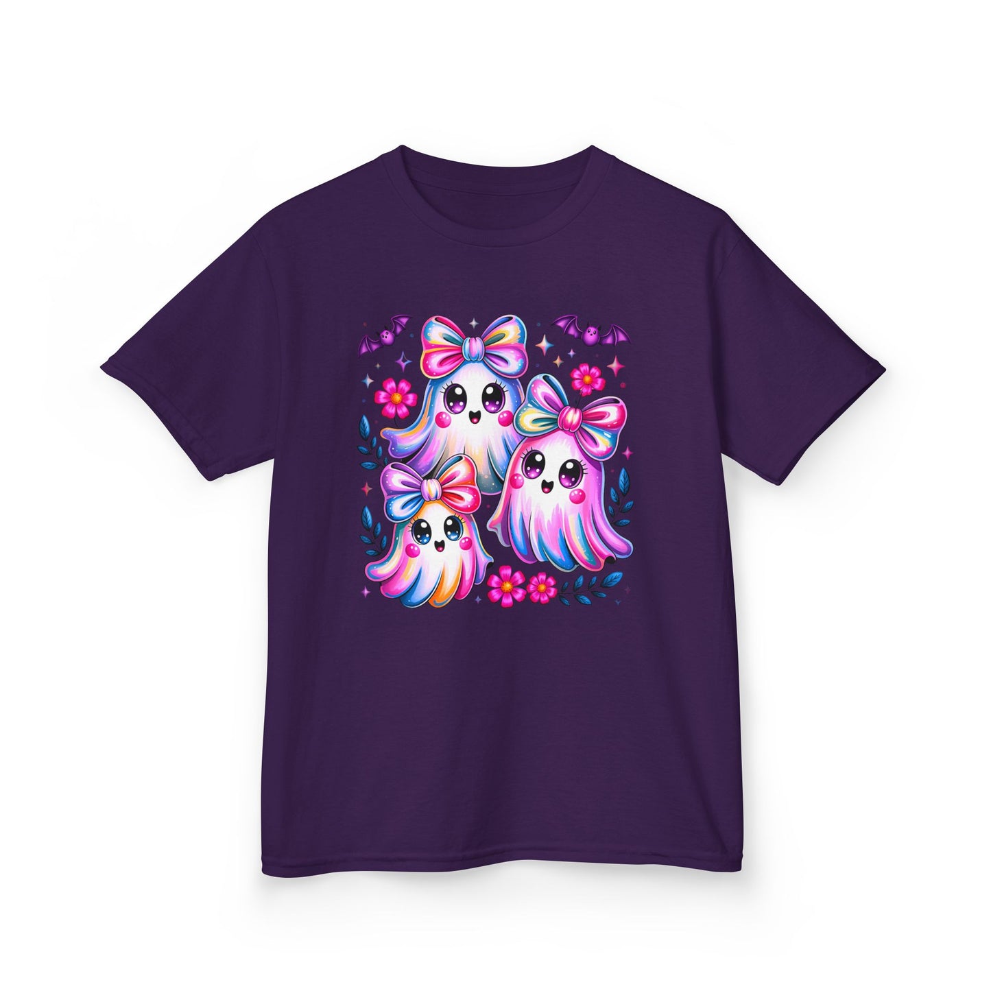 Kids Cute Colorful Ghost Tee
