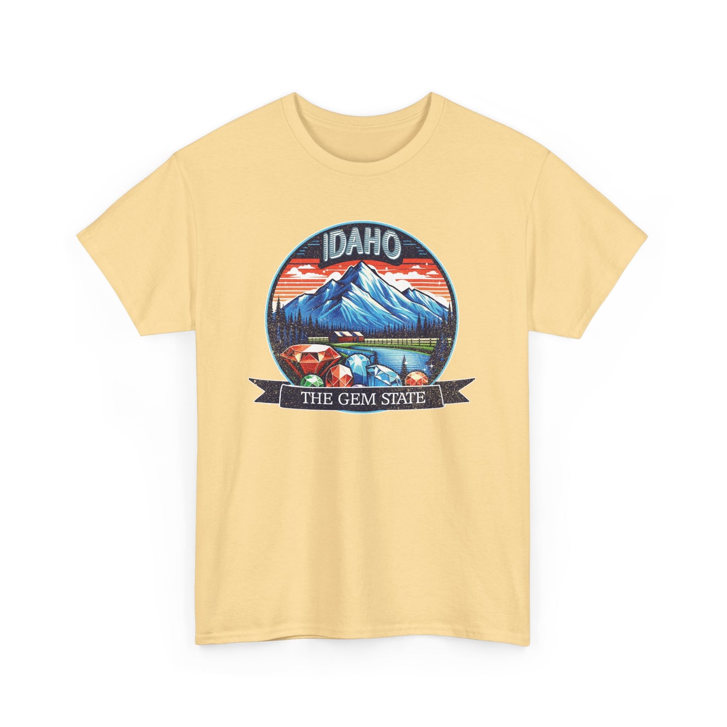 Idaho The Gem State Graphic Tee
