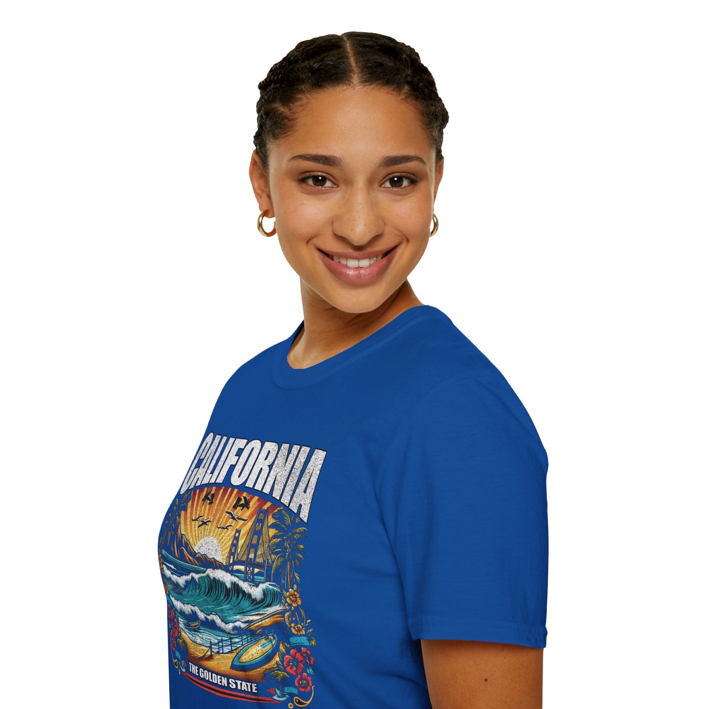 California The Golden State Graphic Tee